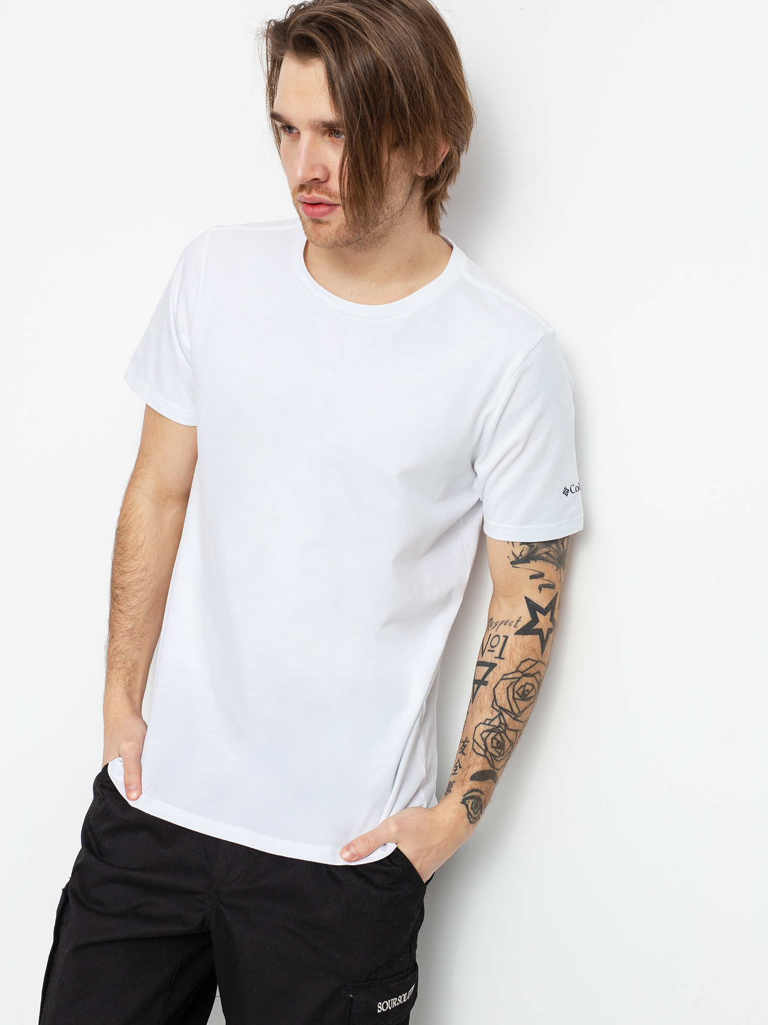 T-shirt Columbia Rapid Ridge (white summit seeker)