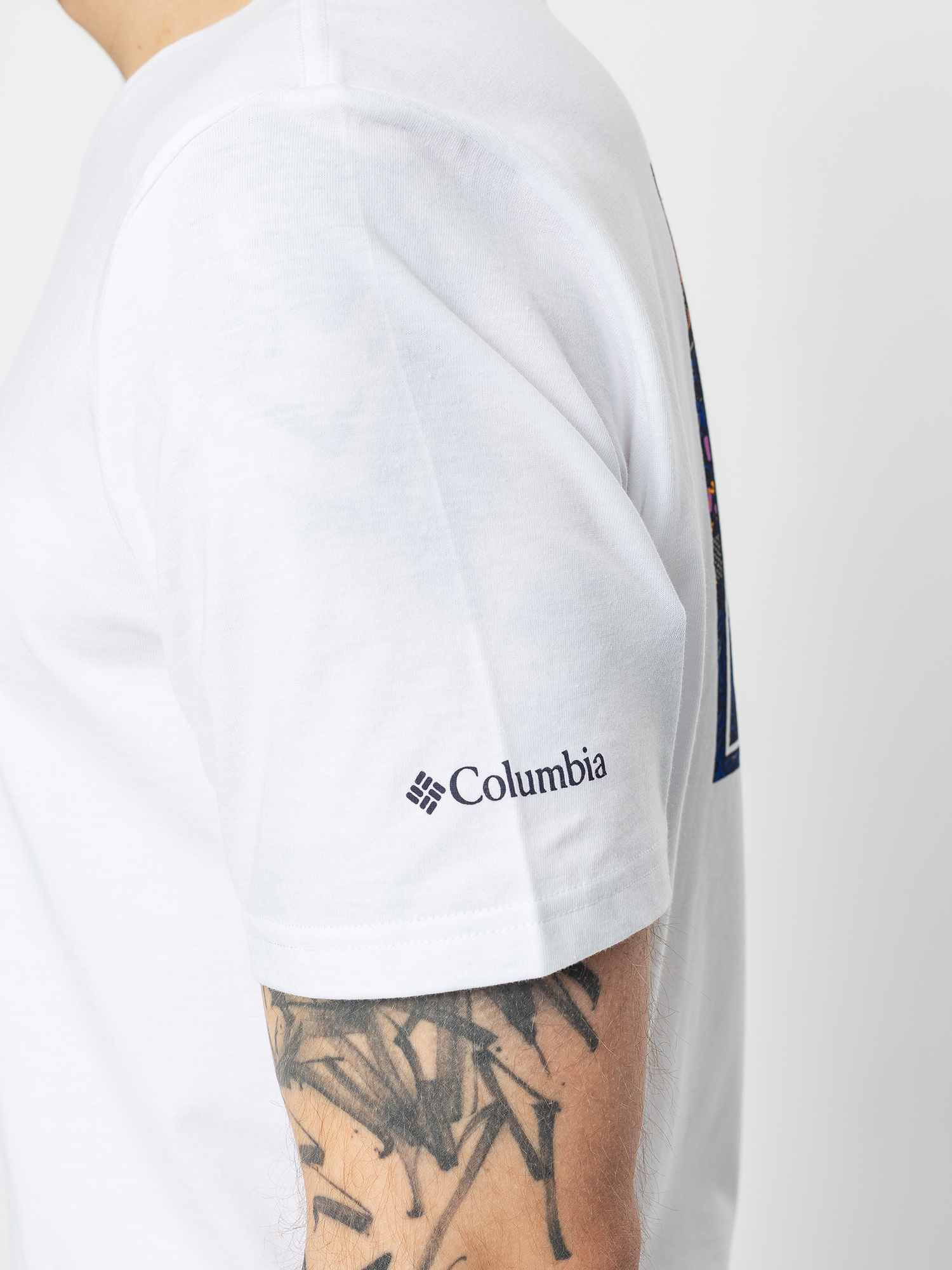 T-shirt Columbia Rapid Ridge (white summit seeker)