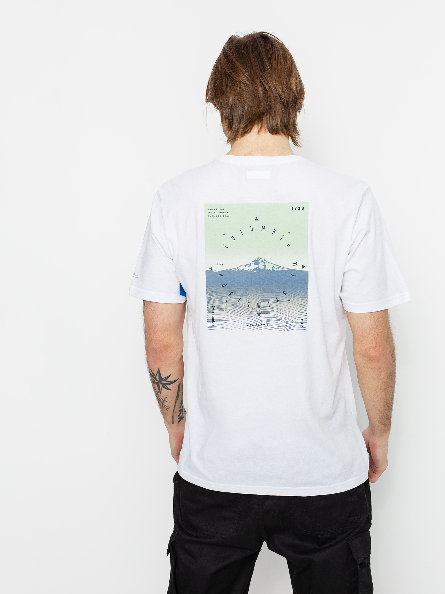 T-shirt Columbia High Dune (white true direction)