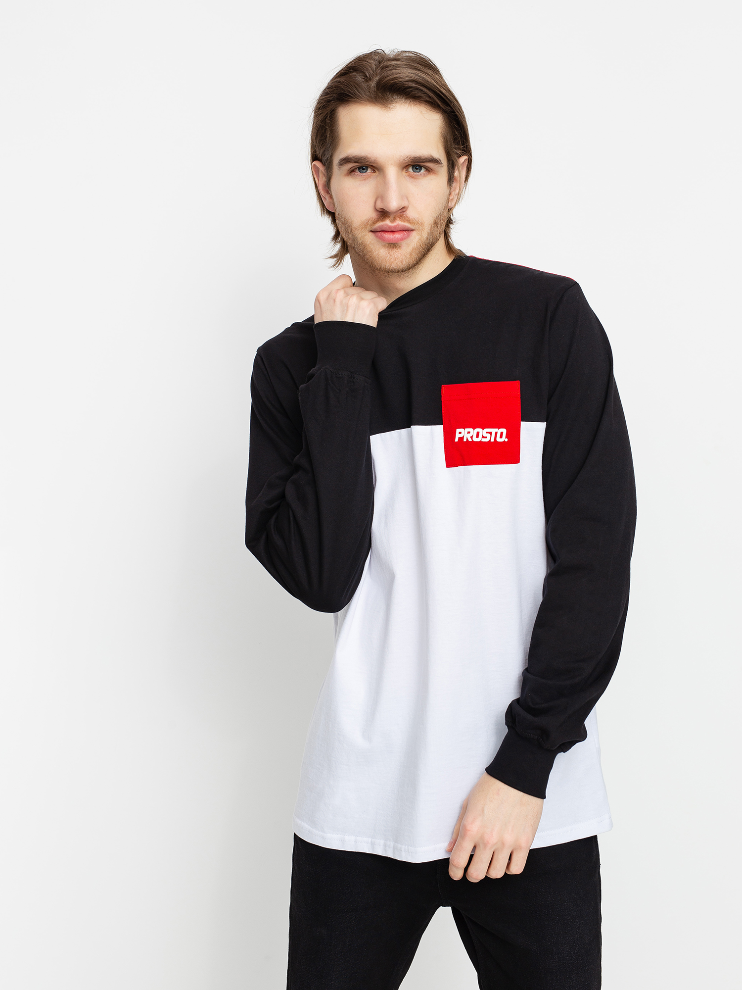 Longsleeve Prosto Pocketo (black)