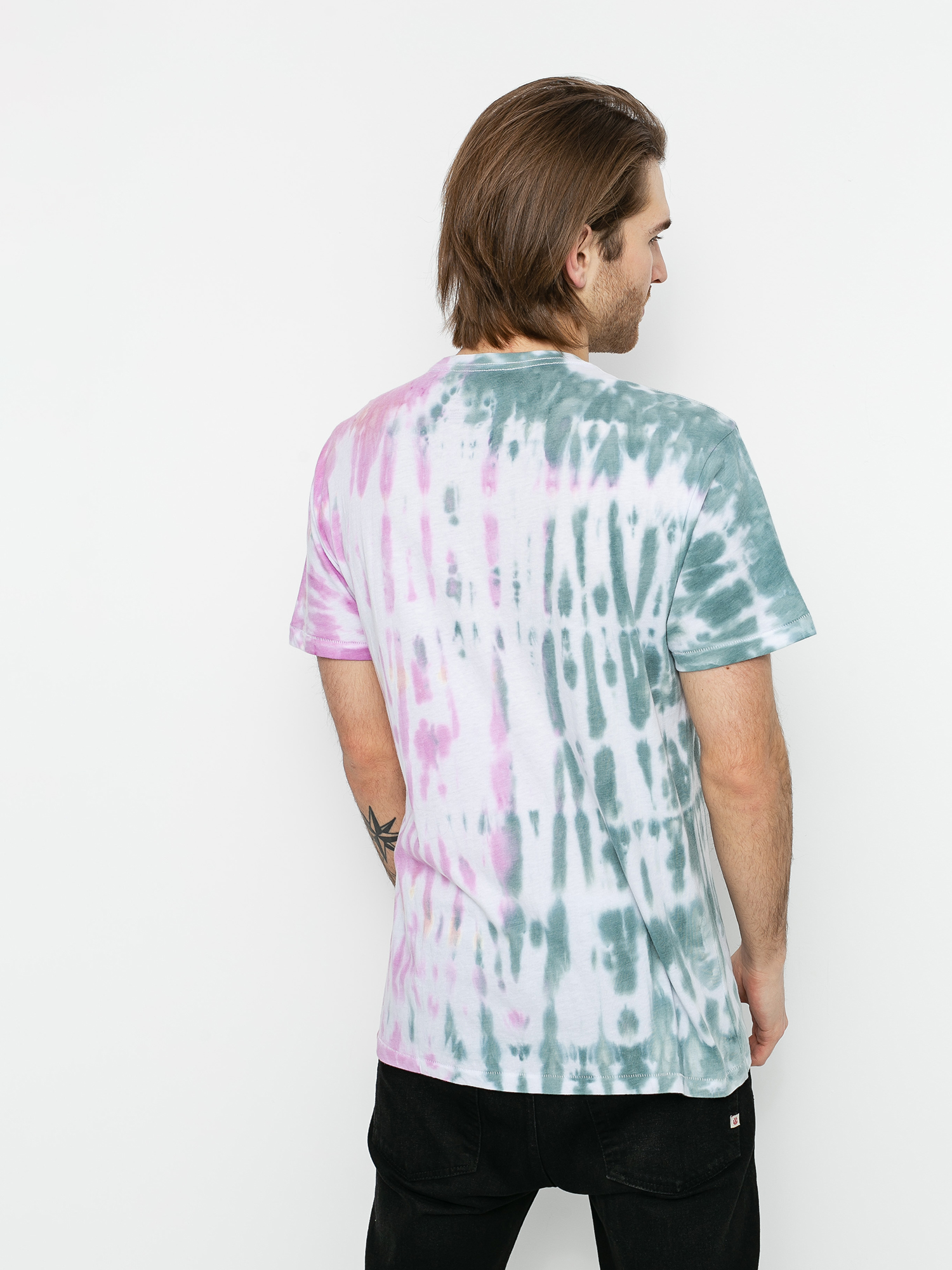 T-shirt Brixton Bb Bohemian Tlrt (green/red)