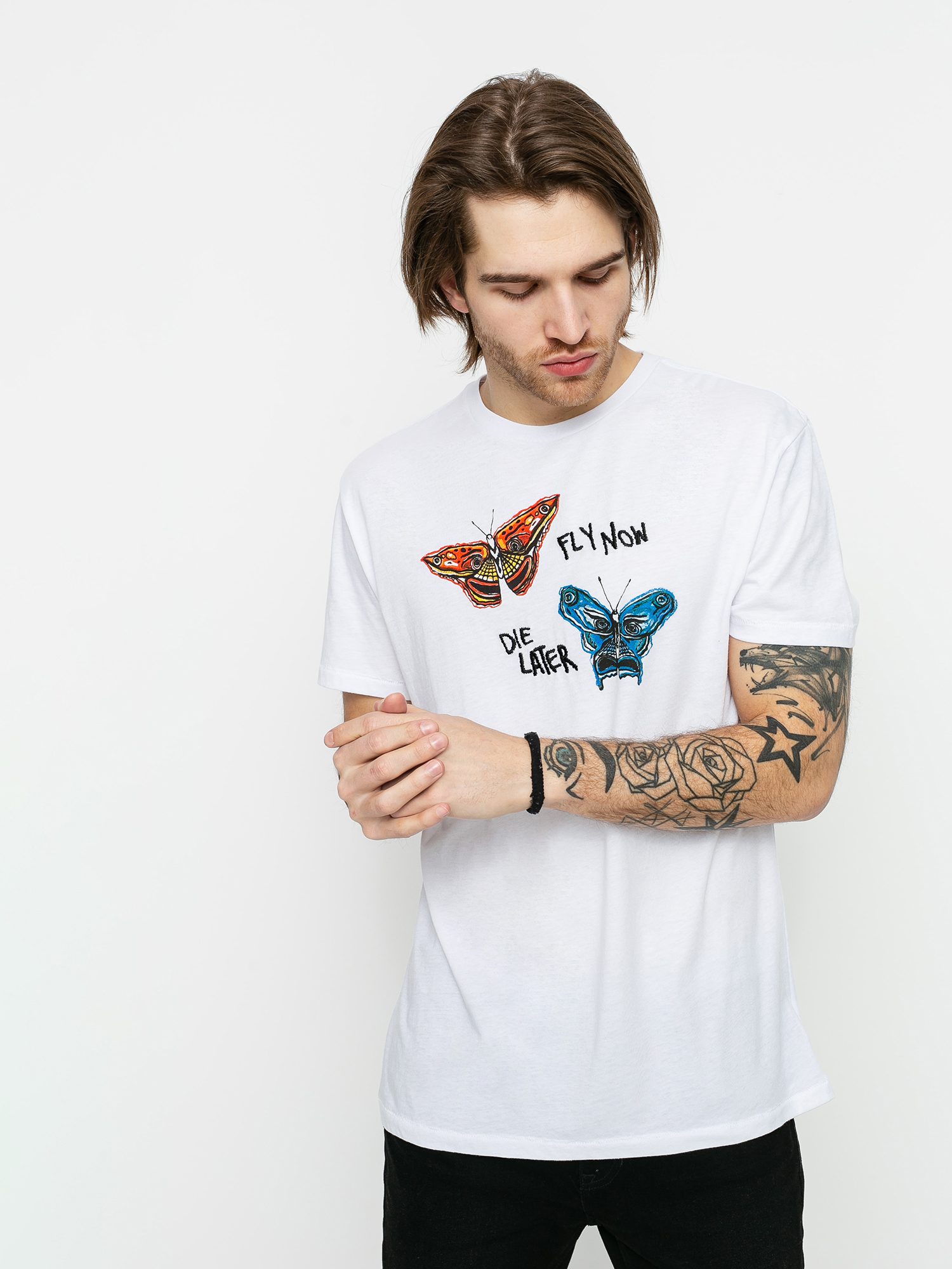 T-shirt Brixton Bb Fly Now Tlrt (white)