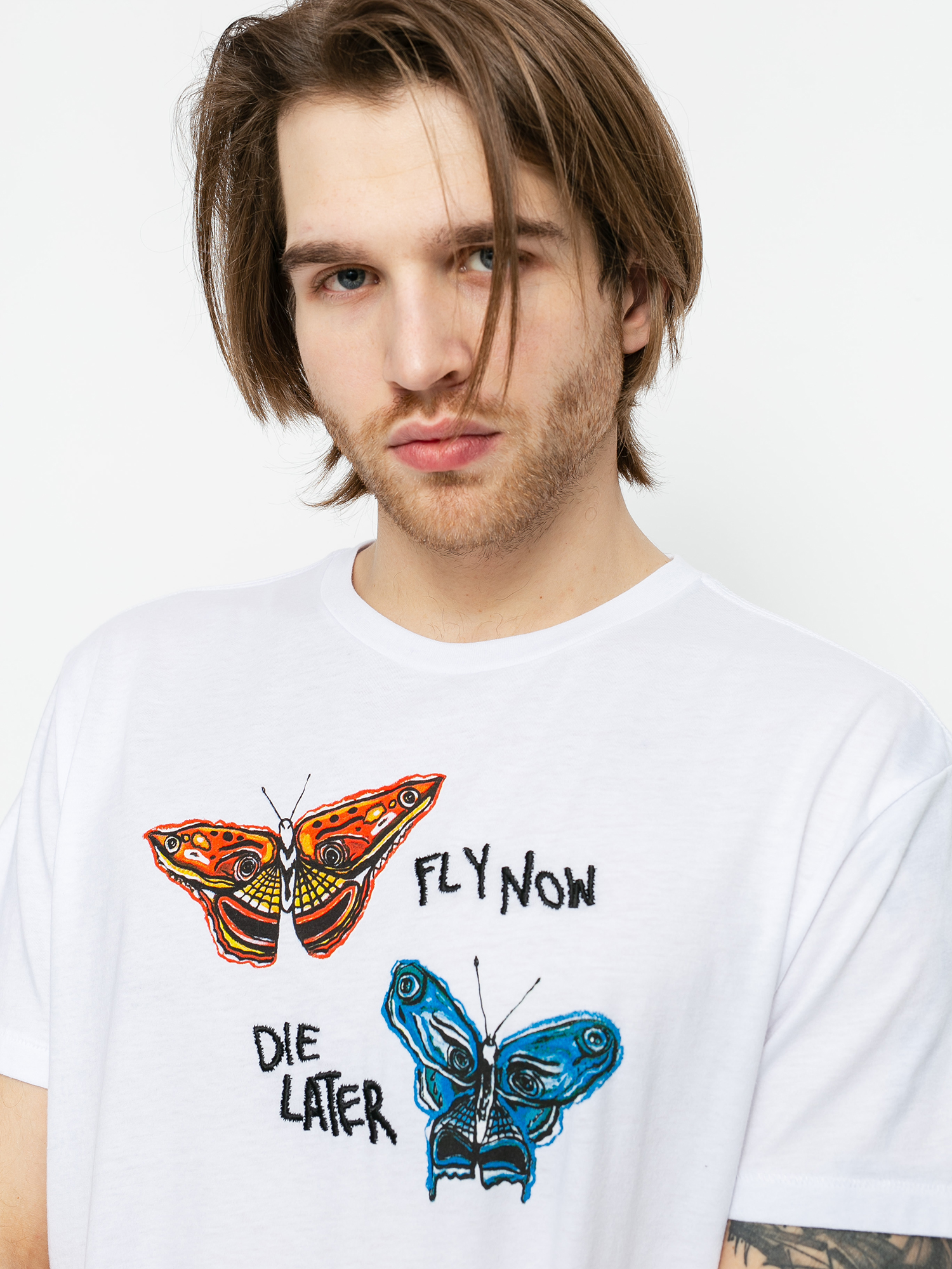 T-shirt Brixton Bb Fly Now Tlrt (white)