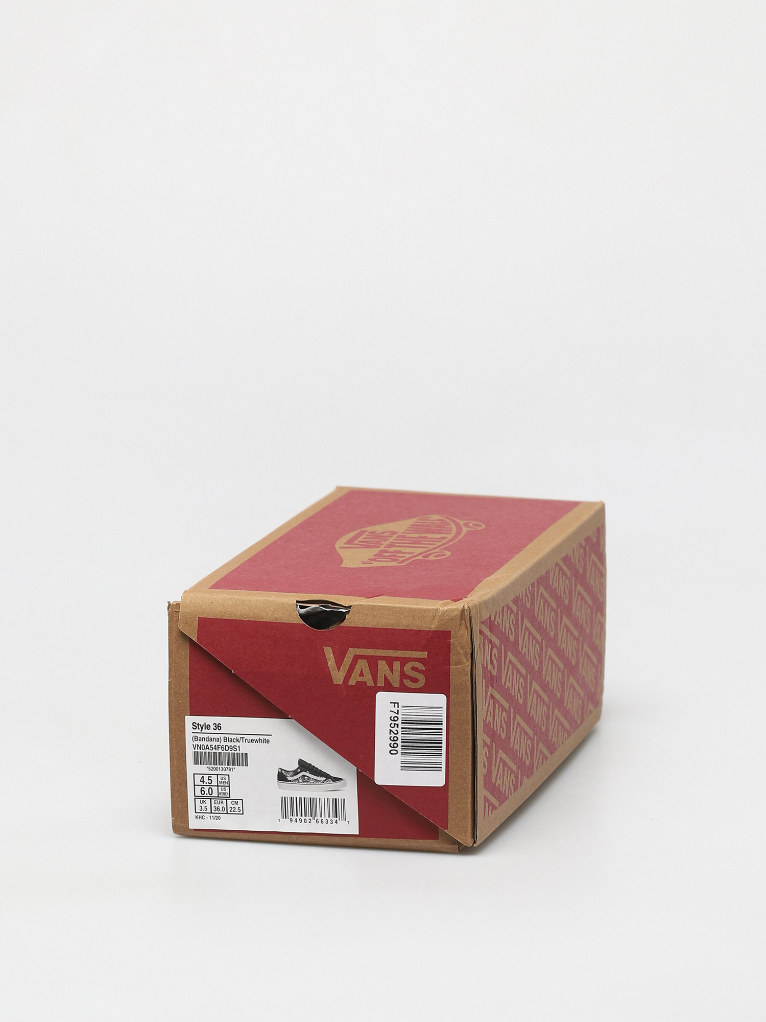 Buty Vans Style 36 (bandana black/true white)