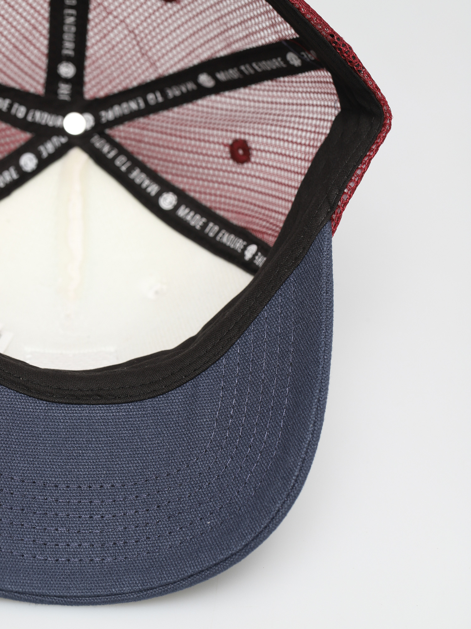 Czapka z daszkiem Element Icon Mesh Boy ZD JR (oxblood red)
