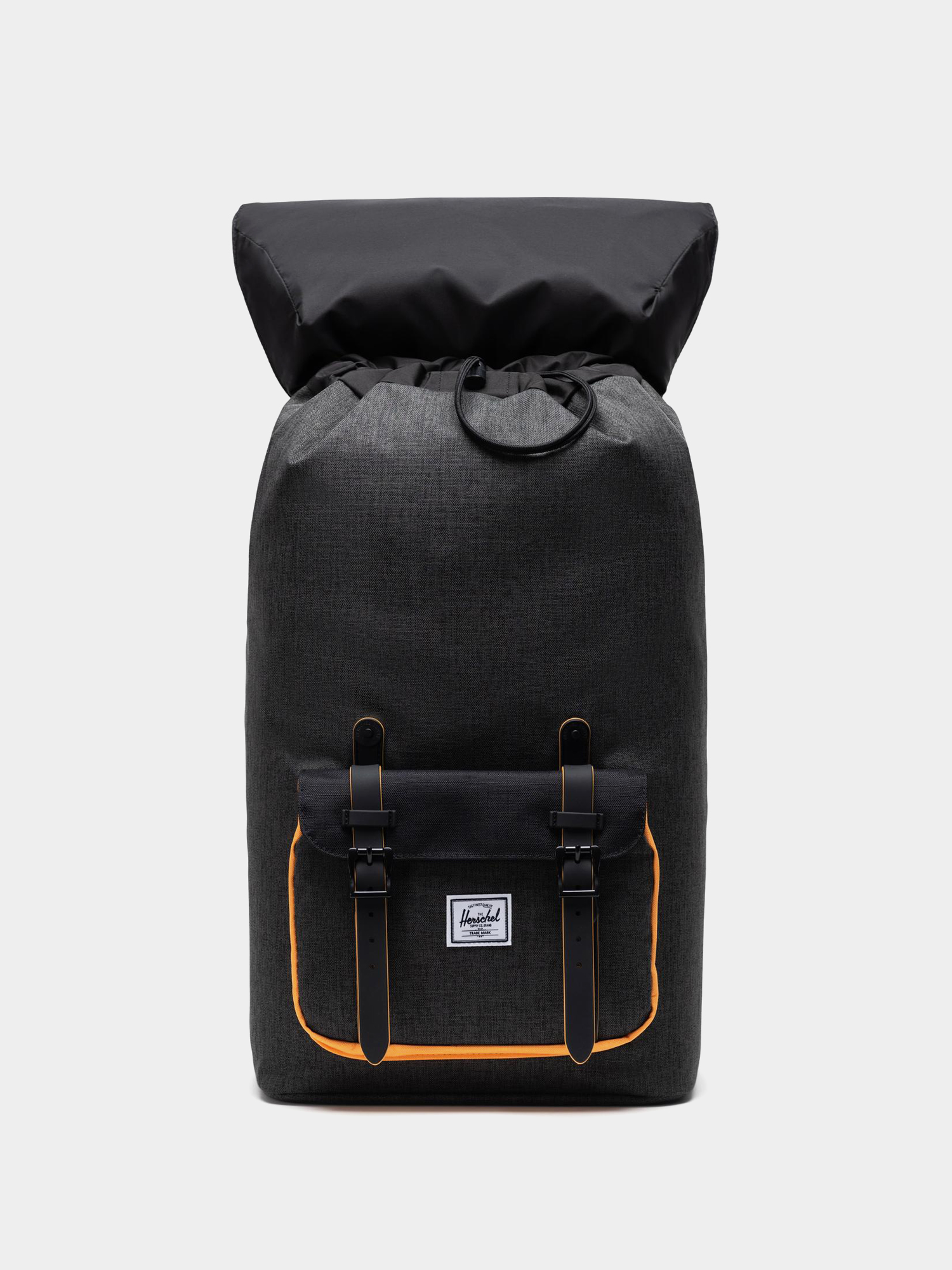 Plecak Herschel Supply Co. Little America (black crosshatch/black/blazing orange)