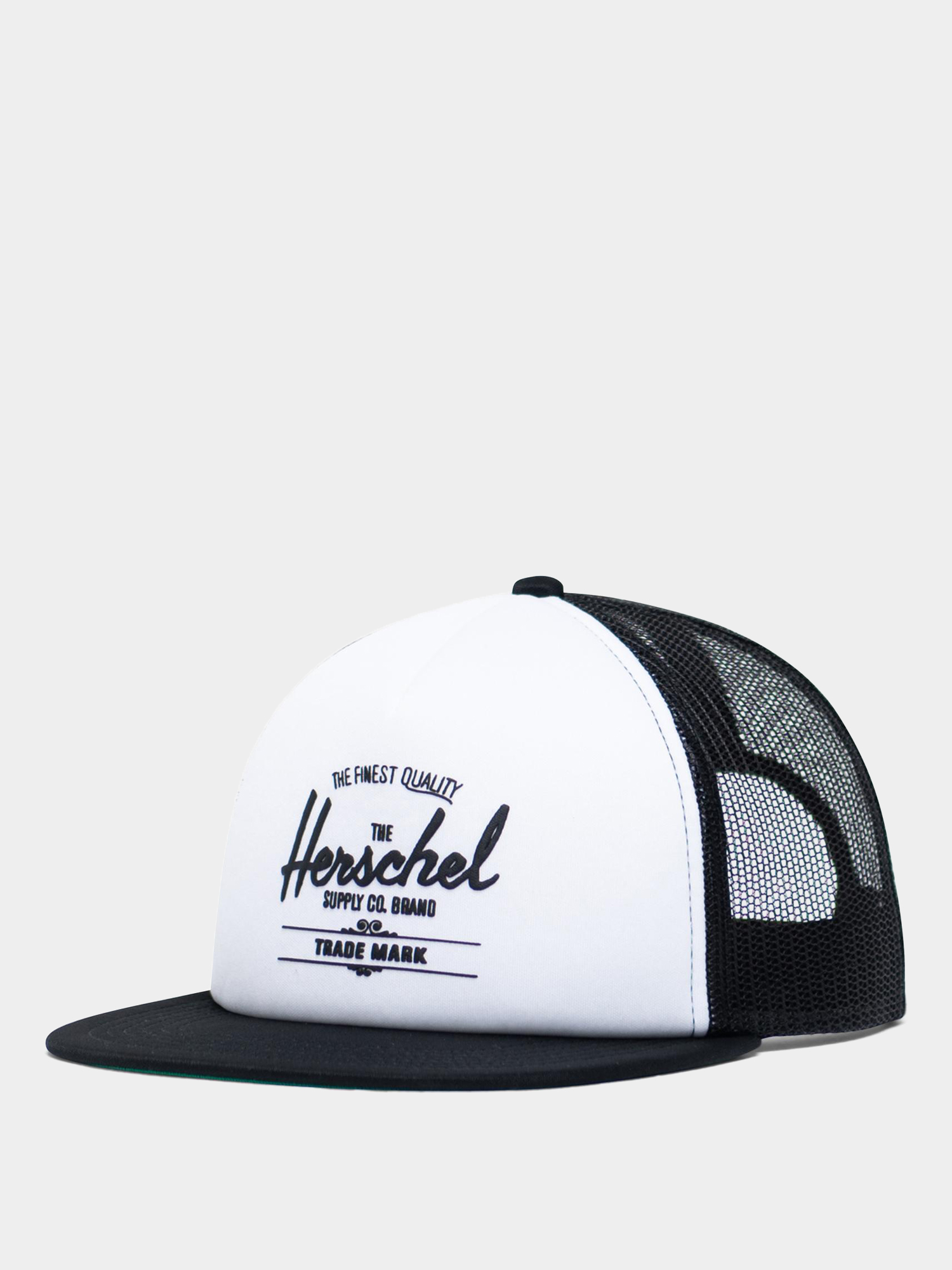 Czapka z daszkiem Herschel Supply Co. Whaler ZD (mesh white/black)
