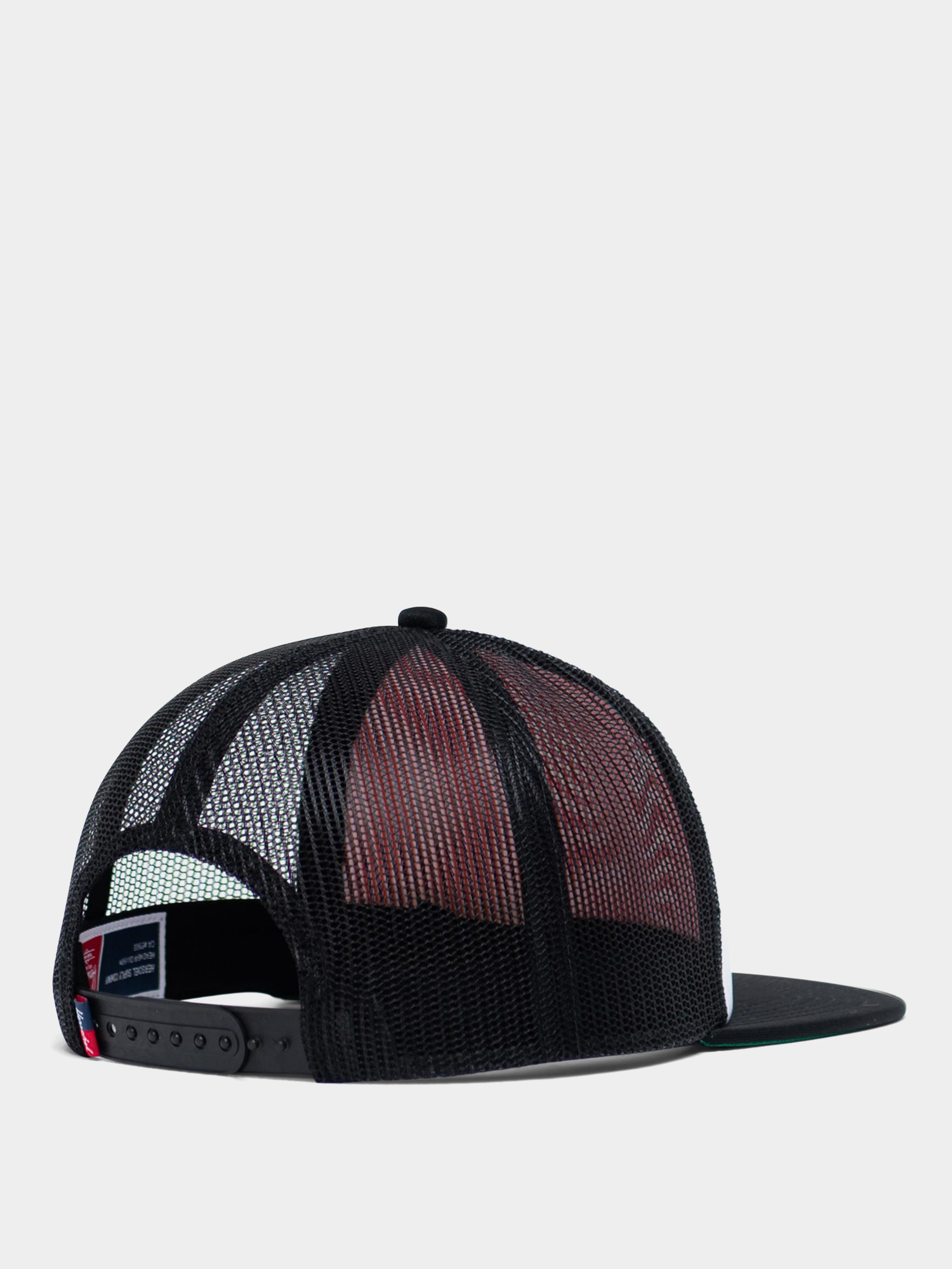 Czapka z daszkiem Herschel Supply Co. Whaler ZD (mesh white/black)
