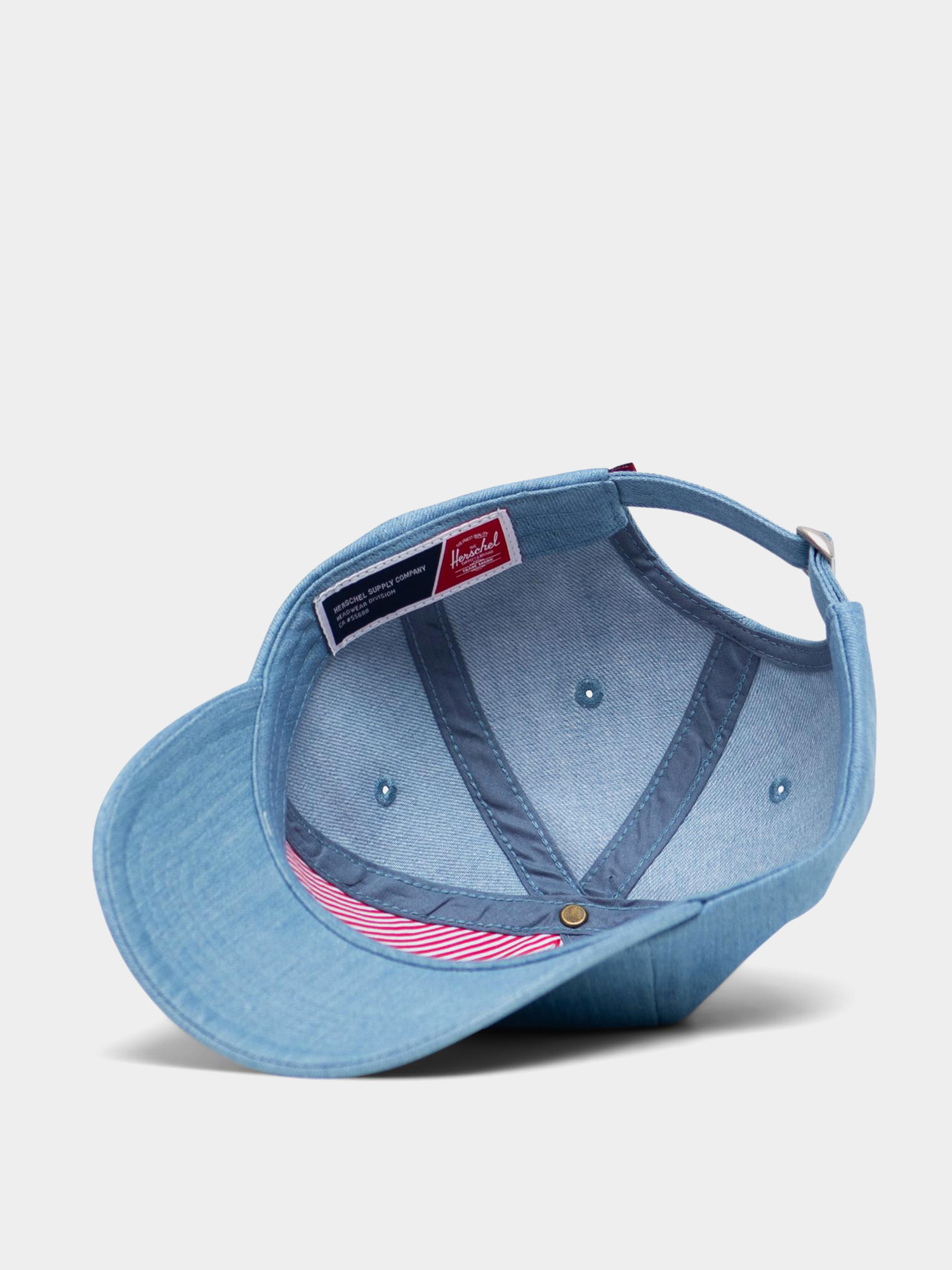 Czapka z daszkiem Herschel Supply Co. Sylas Classic ZD (light wash denim)