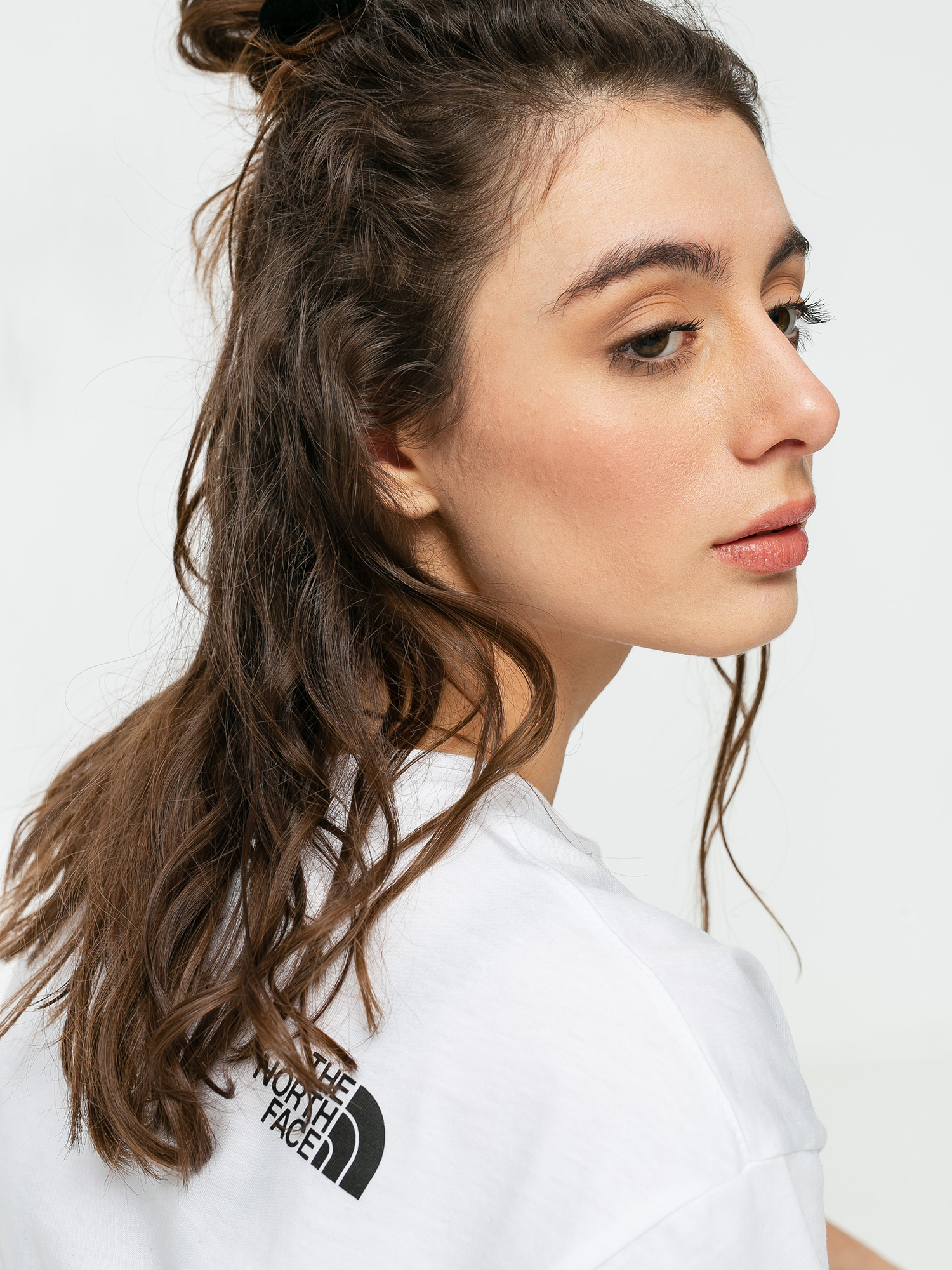 T-shirt The North Face Cropped Simple Dome Wmn (tnf white)