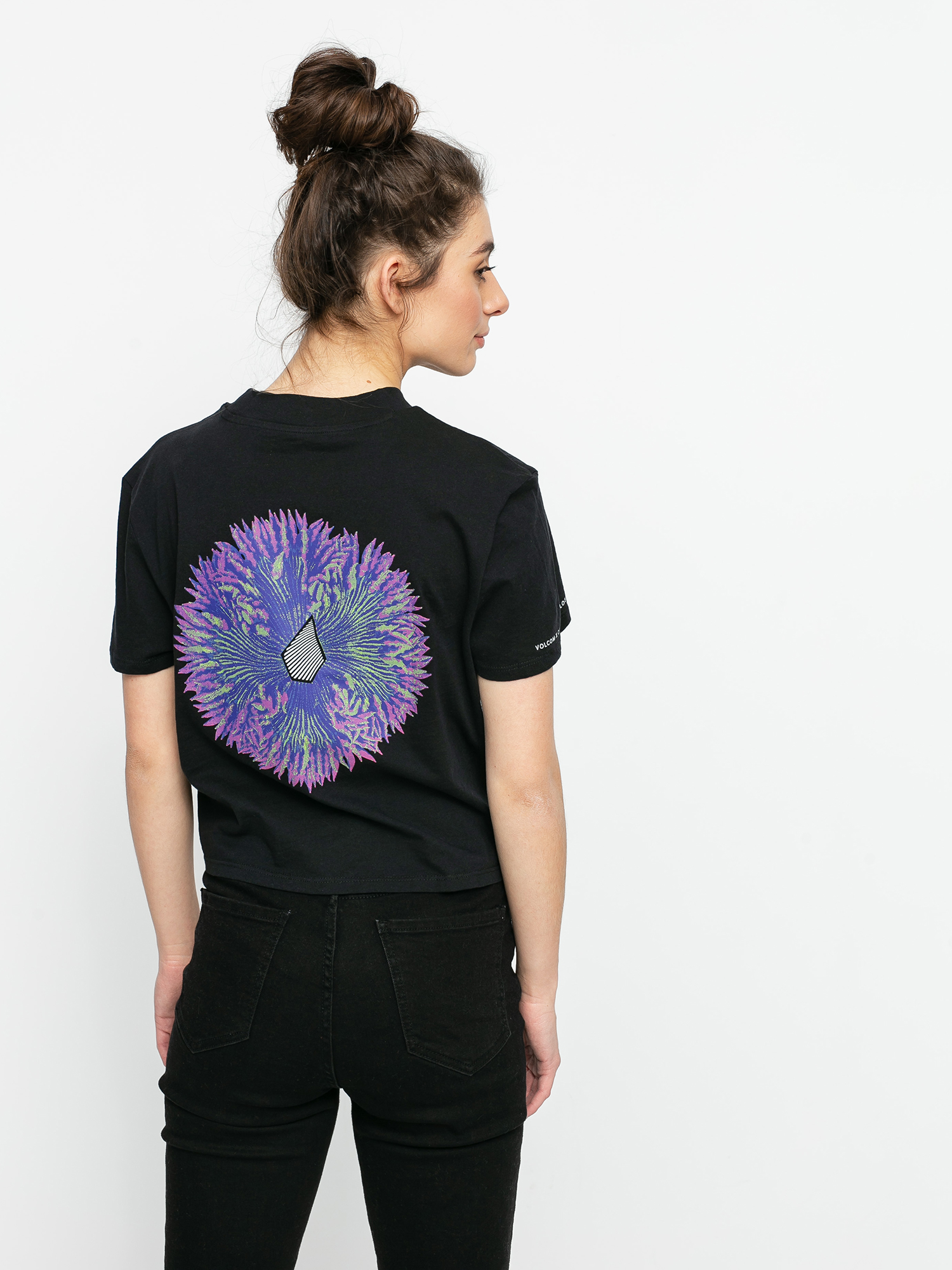 T-shirt Volcom Coral Morph Wmn (black)