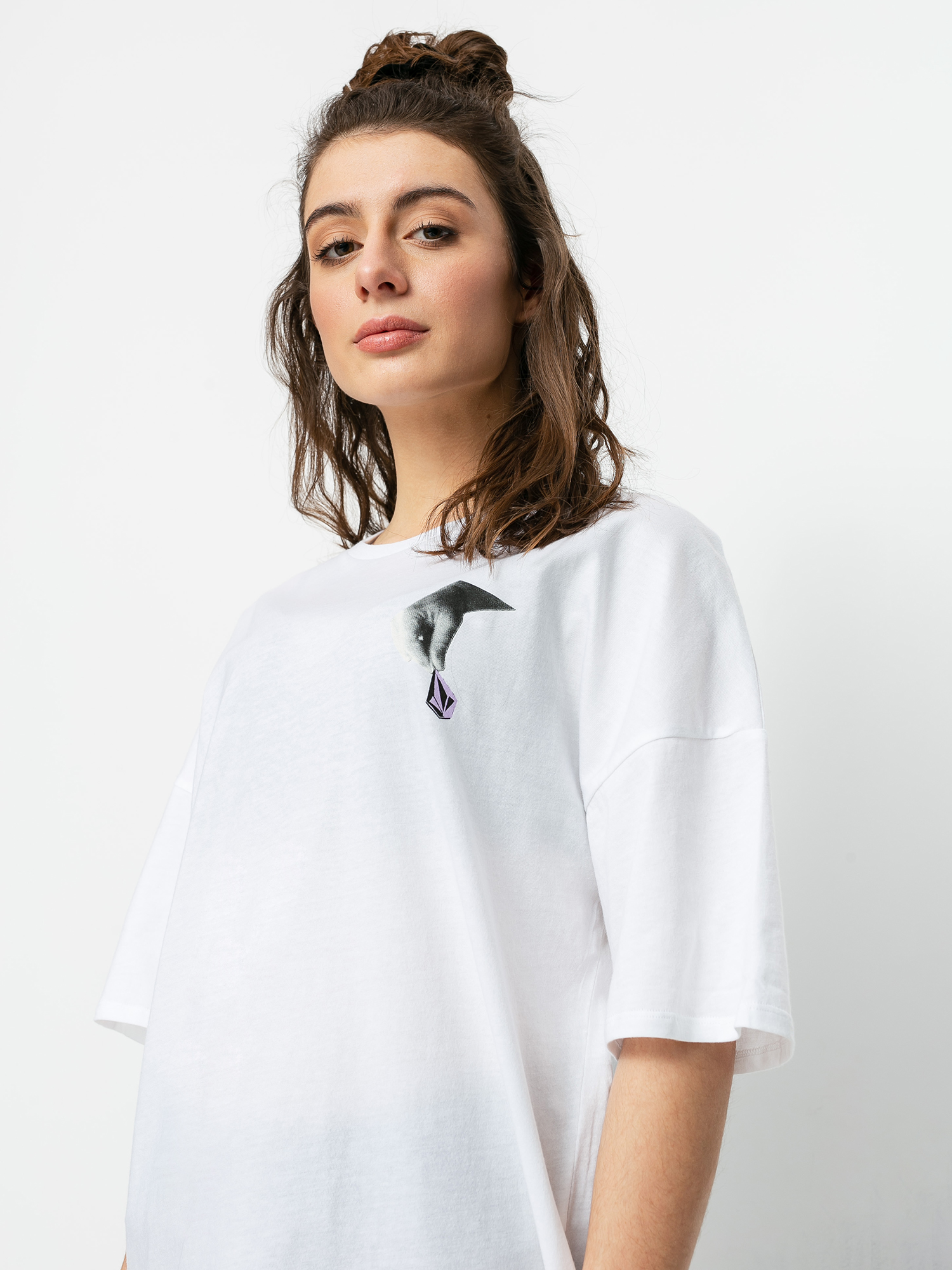T-shirt Volcom Voltrip Wmn (white)
