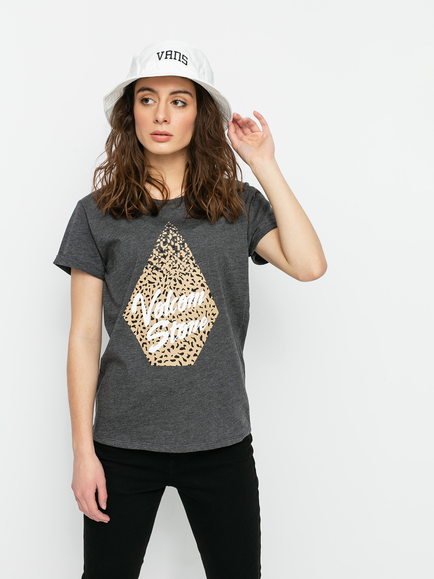 T-shirt Volcom Radical Daze Wmn (charcoal)