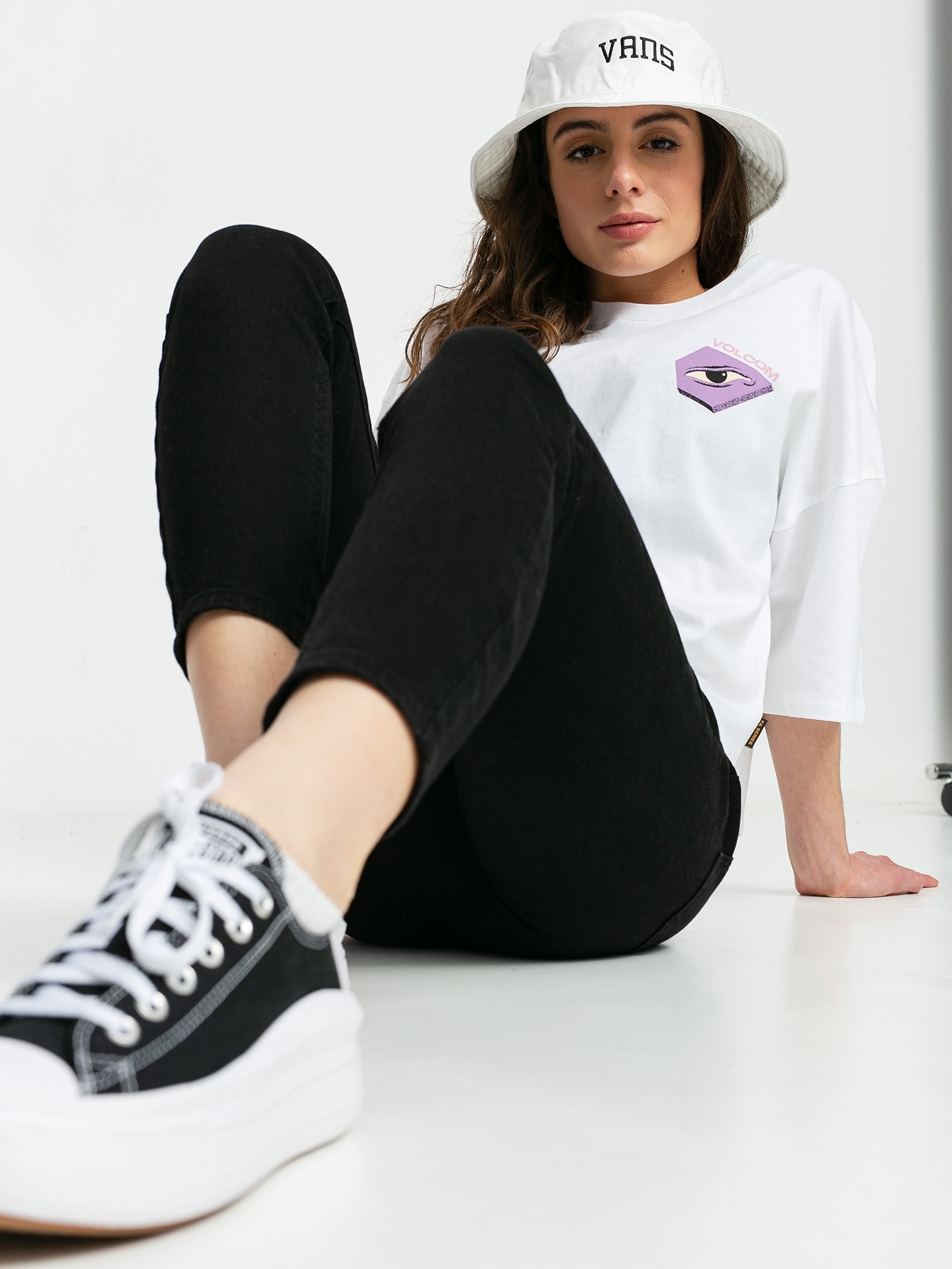 T-shirt Volcom M Wmn (white)