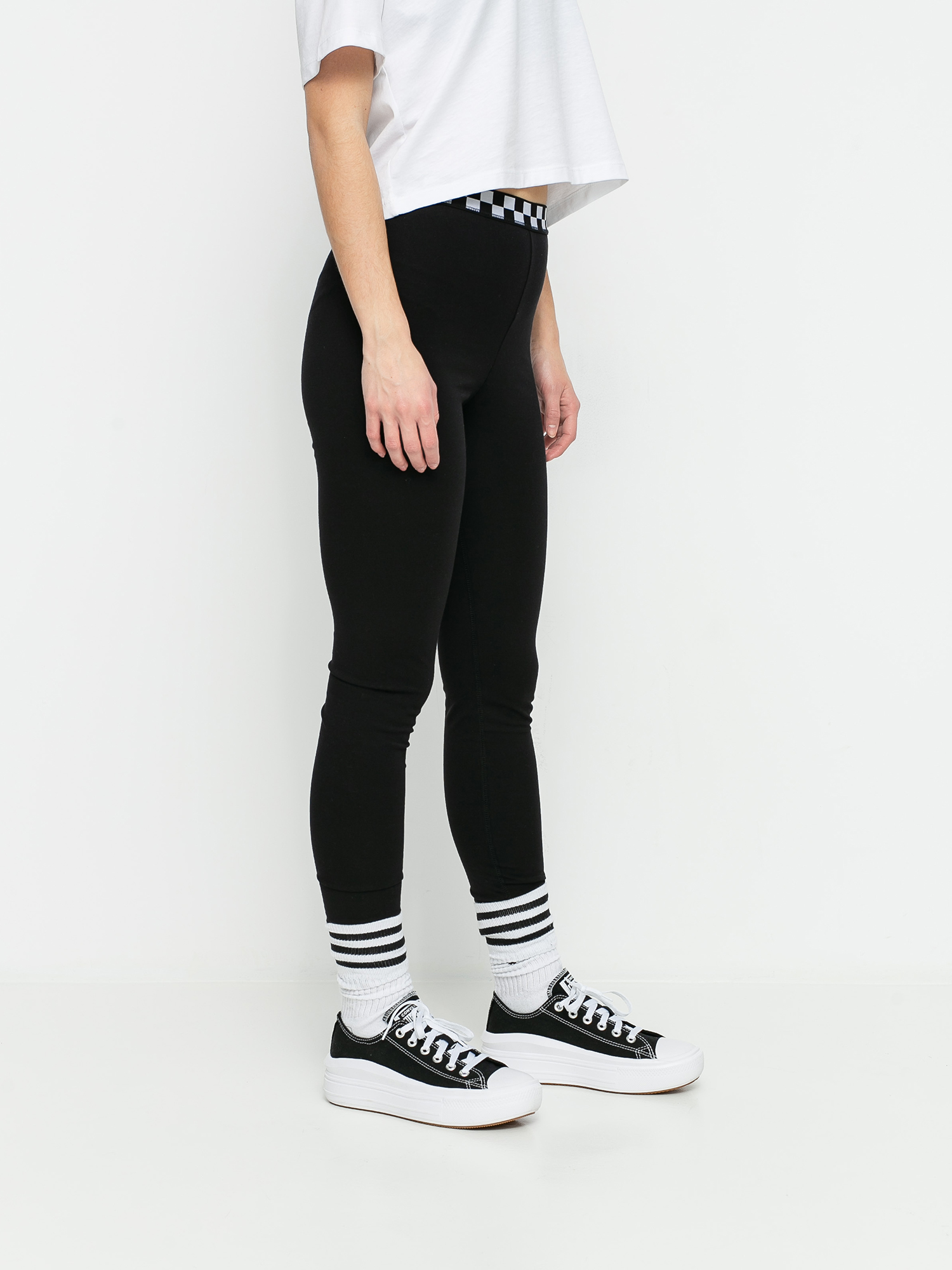 Legginsy Vans Bladez Check Wmn (black)