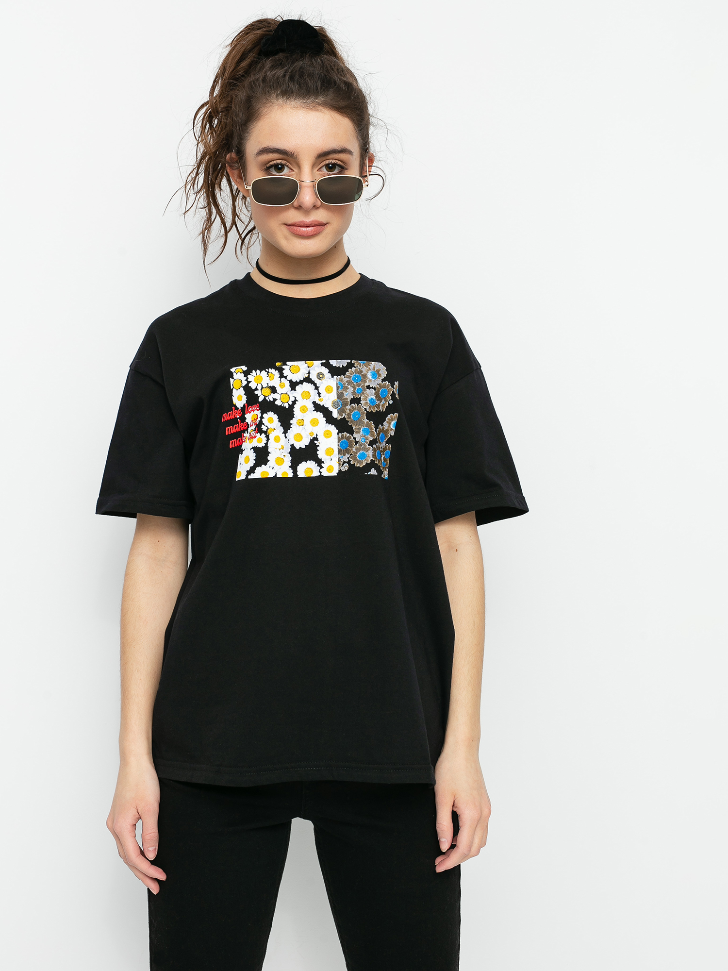T-shirt Local Heroes Daisy Fields Wmn (black)