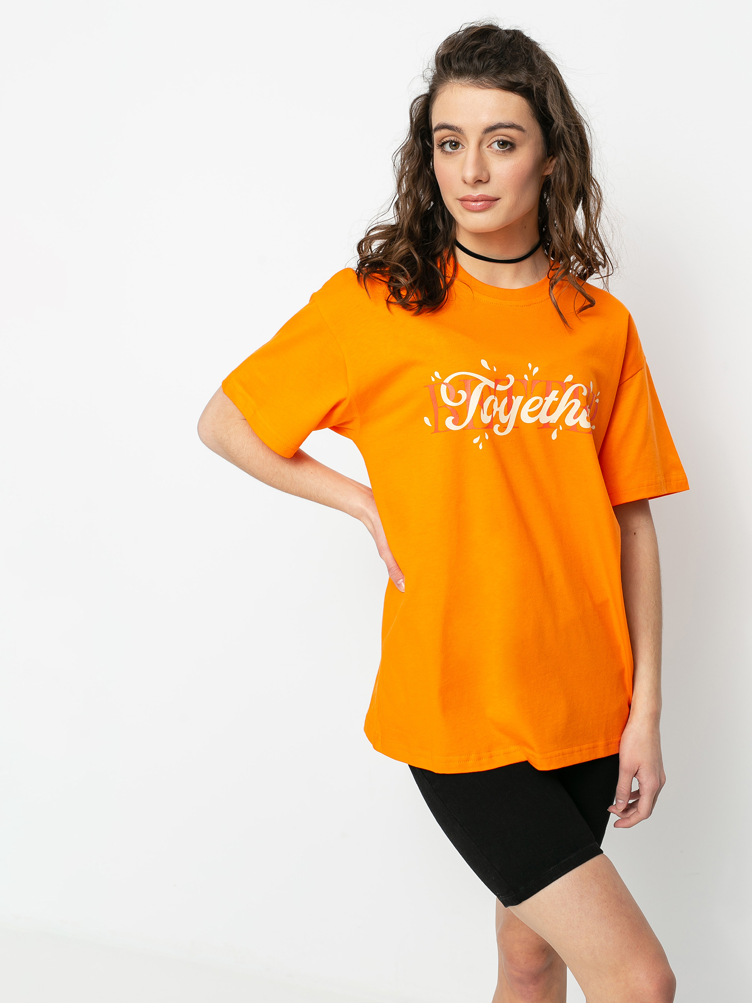 T-shirt Local Heroes Better Together Wmn (orange)