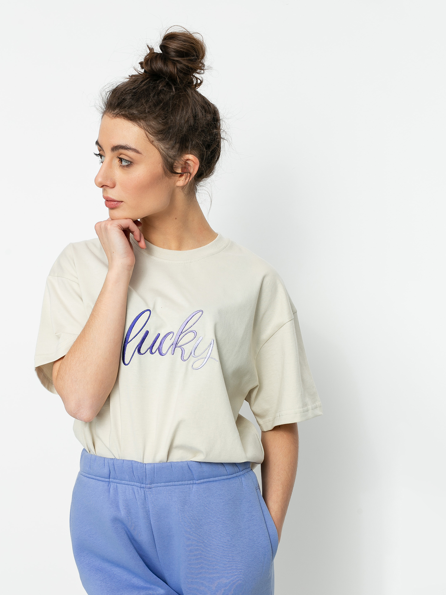 T-shirt Local Heroes Lucky Nude Wmn (beige)