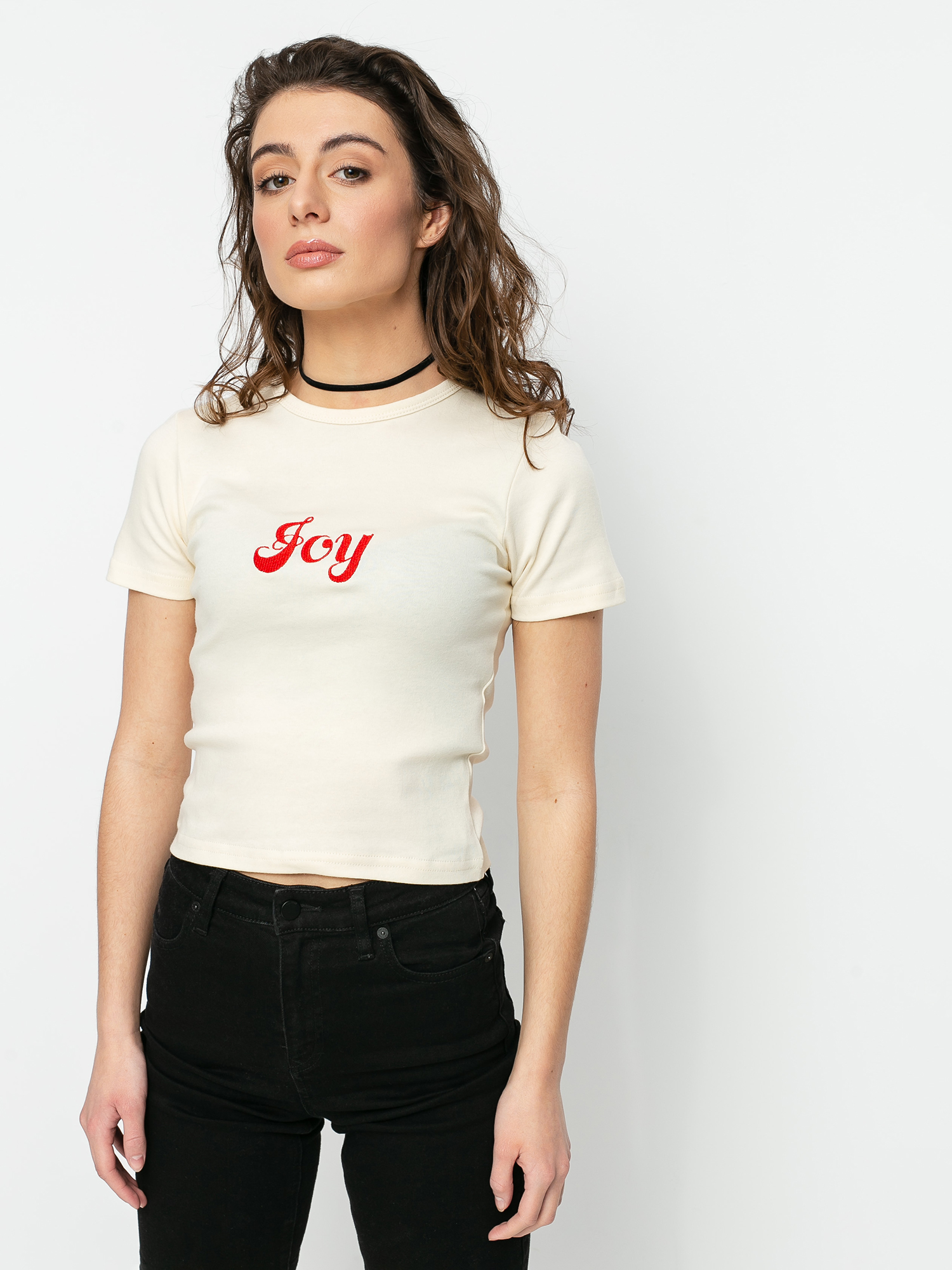 T-shirt Local Heroes Joy Slim Fit Wmn (beige)