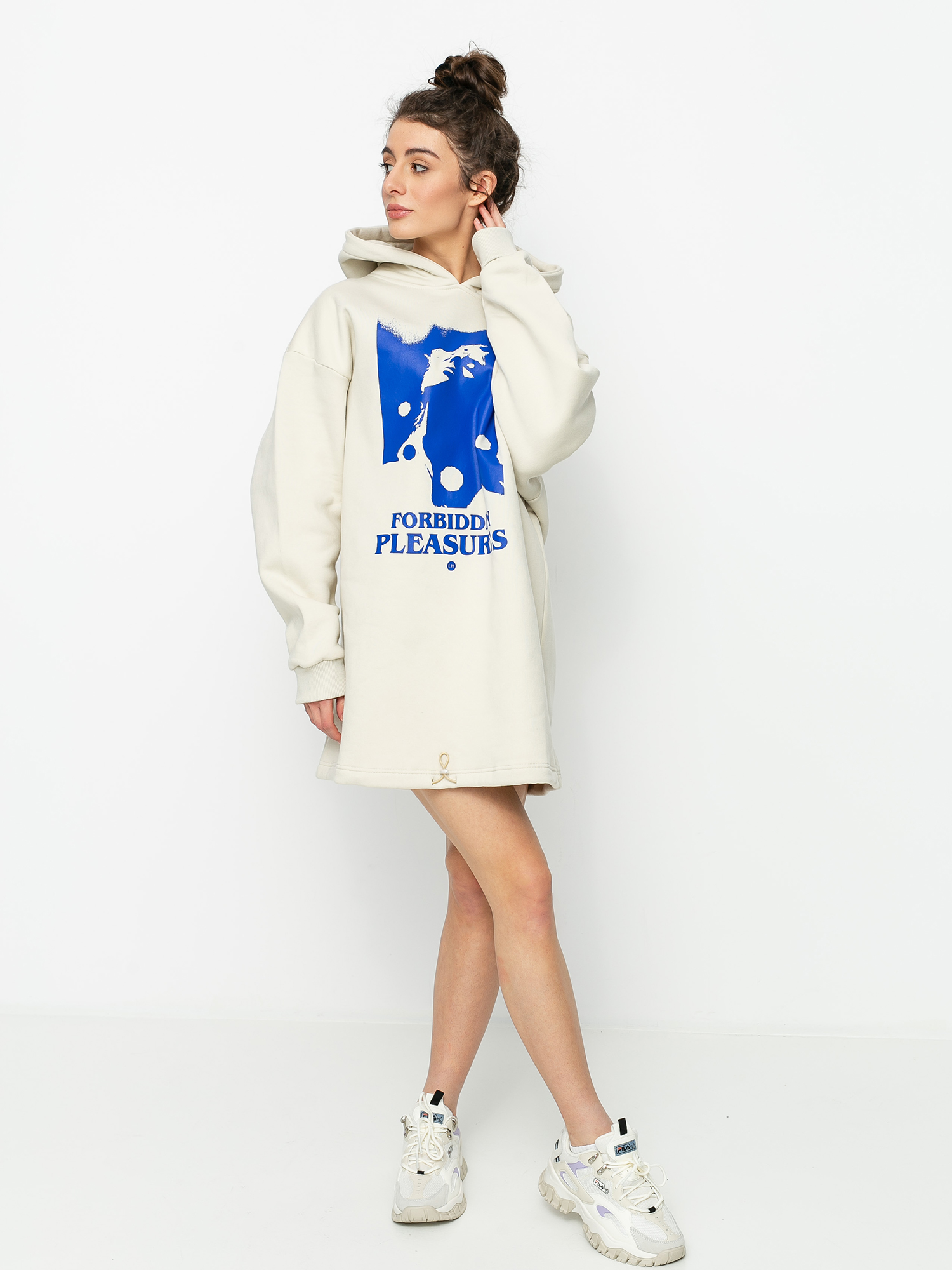 Bluza z kapturem Local Heroes Forbiden Pleasures HD Wmn (beige)