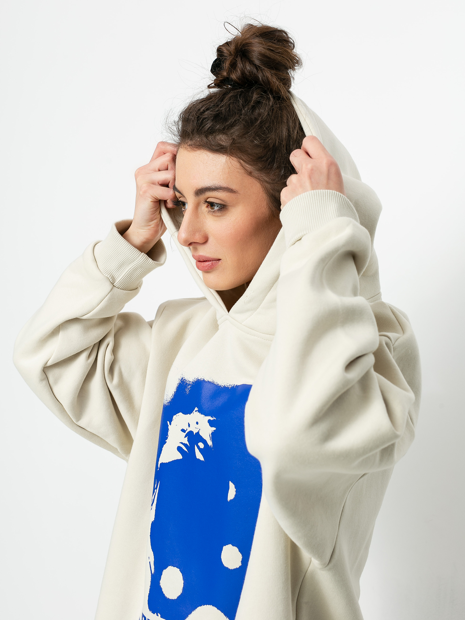 Bluza z kapturem Local Heroes Forbiden Pleasures HD Wmn (beige)