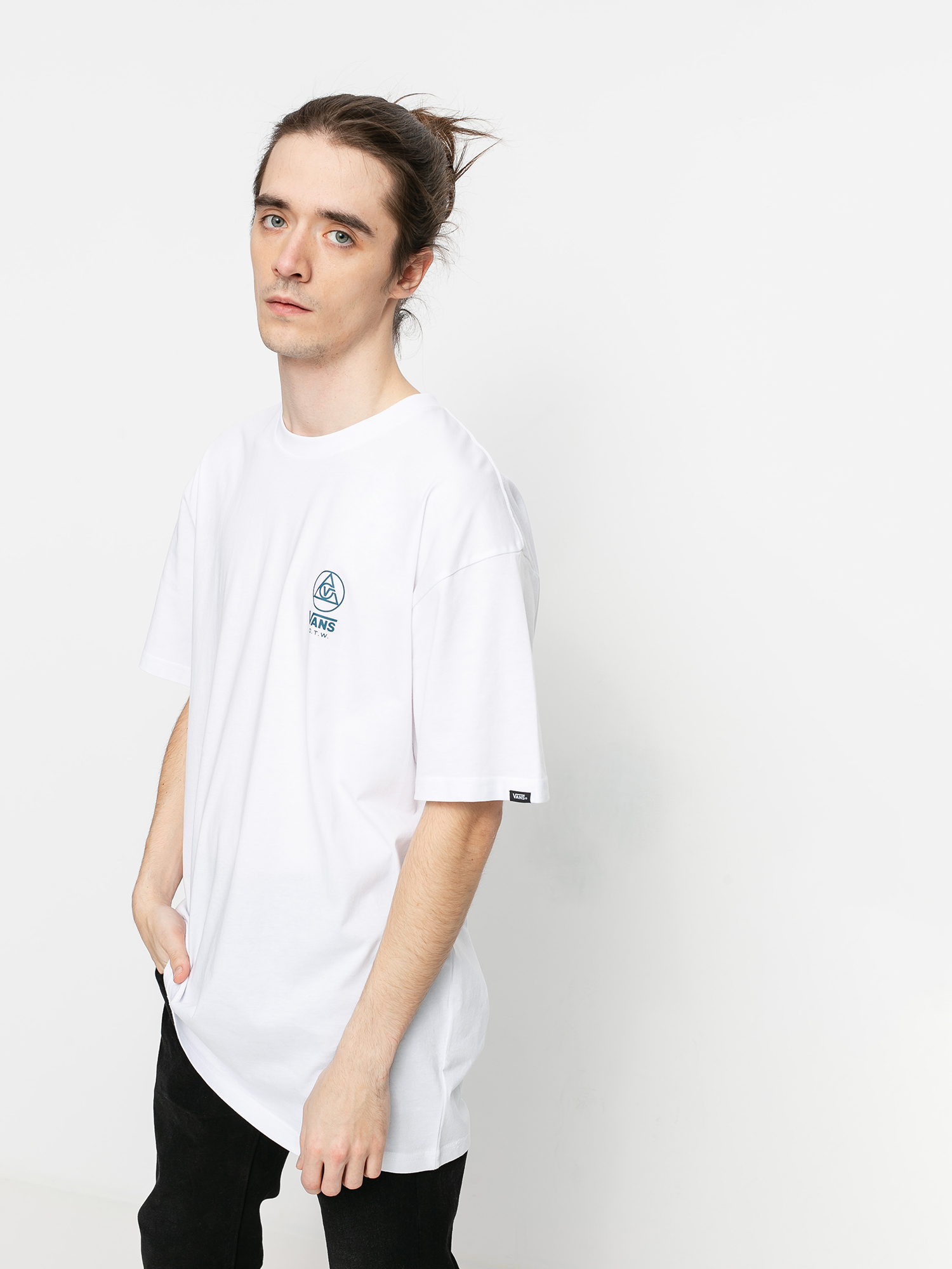 T-shirt Vans Three Points (white)