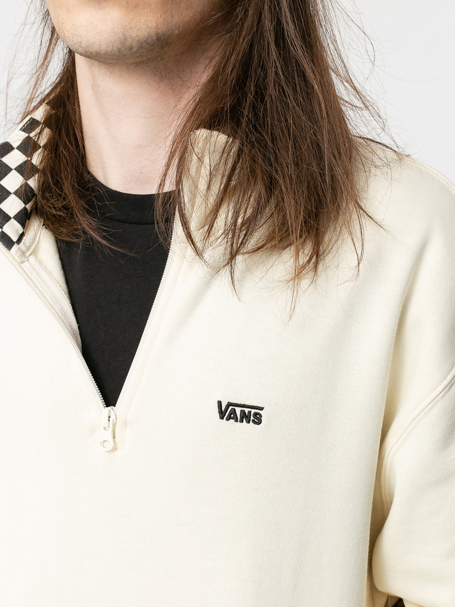 Bluza Vans Versa (seedpearl/checkerboard)