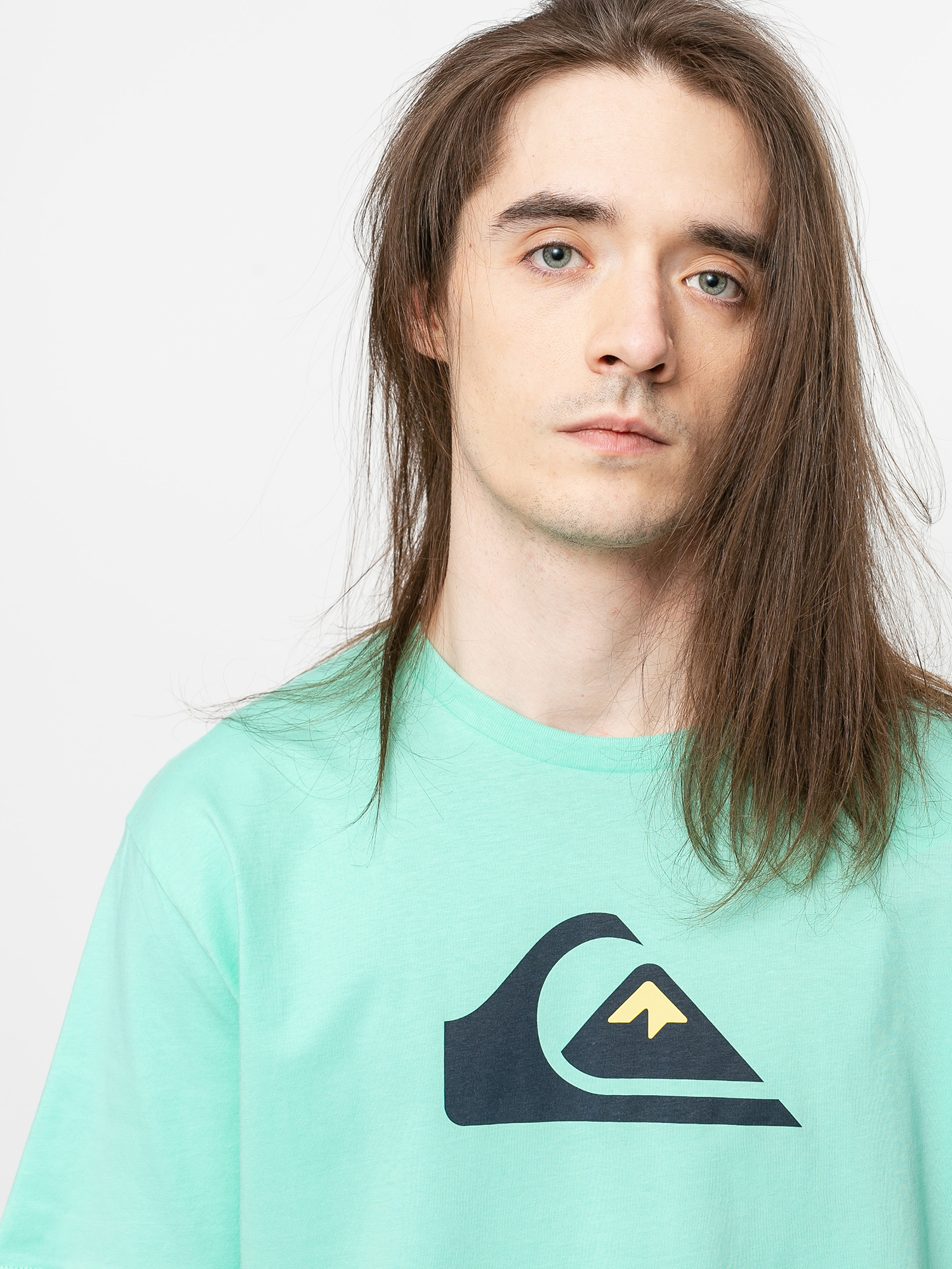T-shirt Quiksilver Comp Logo (cabbage)