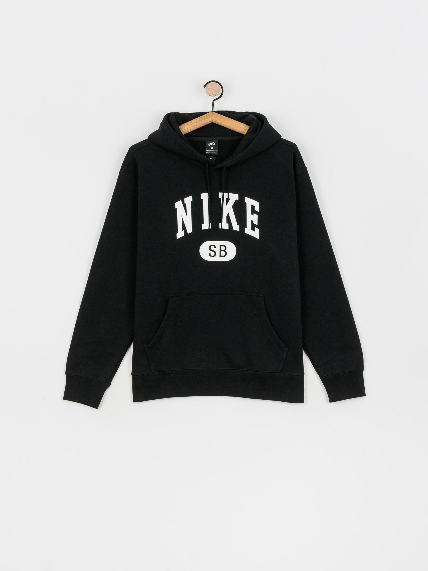 Bluza z kapturem Nike SB Collegiate HD (black/white)