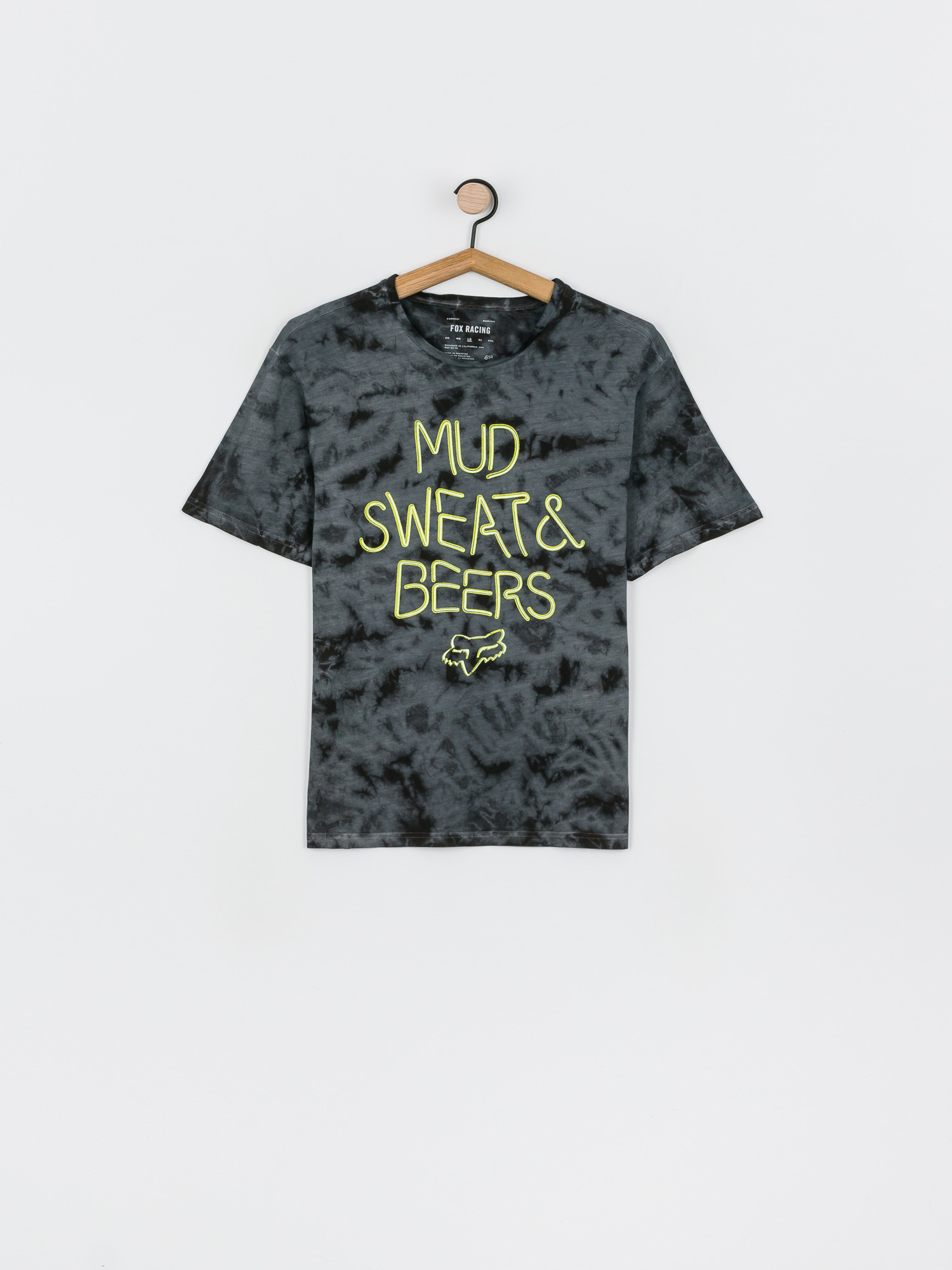 T-shirt Fox Down N' Dirty (blk vin)