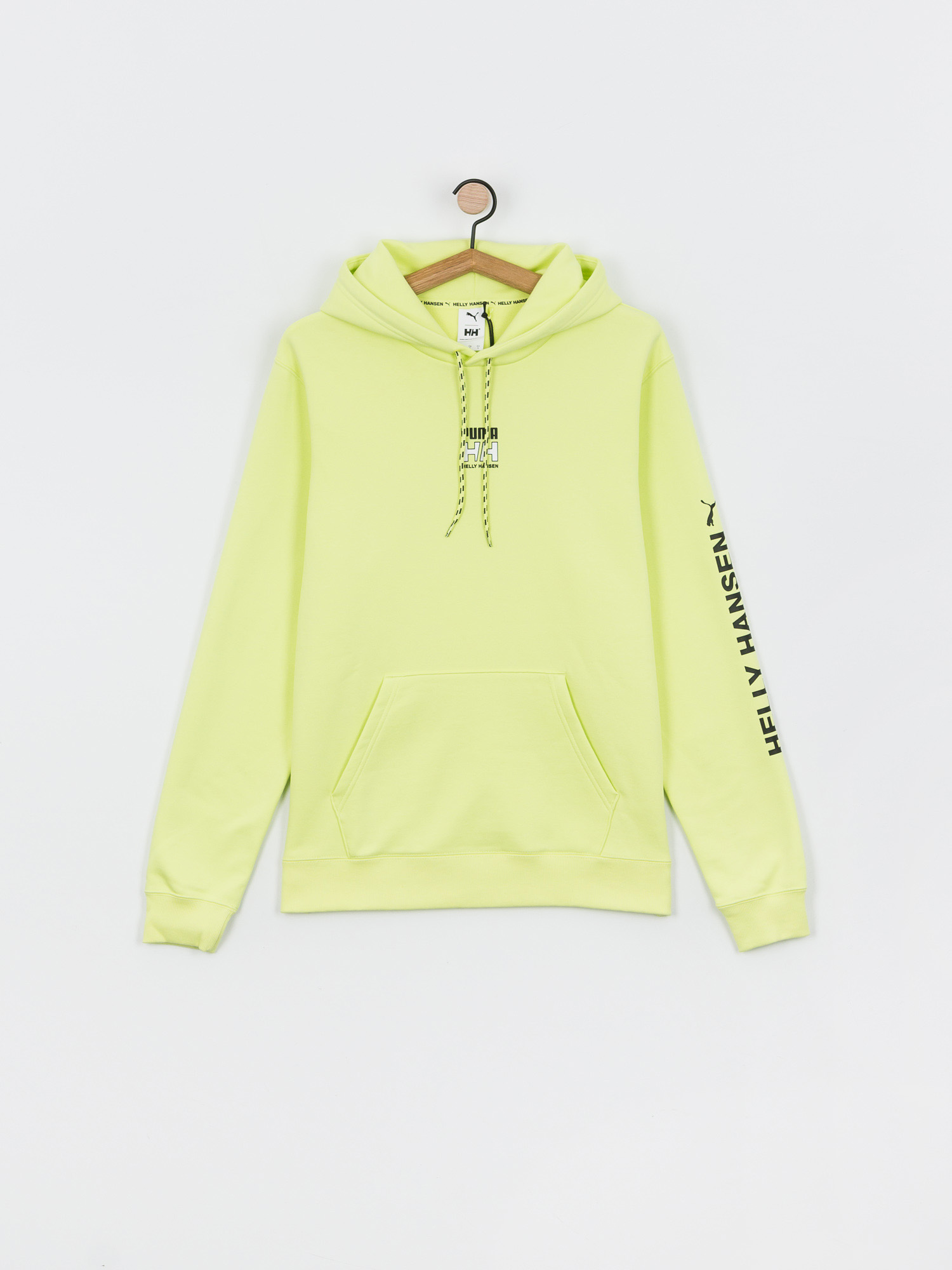 Bluza z kapturem Puma X Helly Hansen HD (sunny lime)