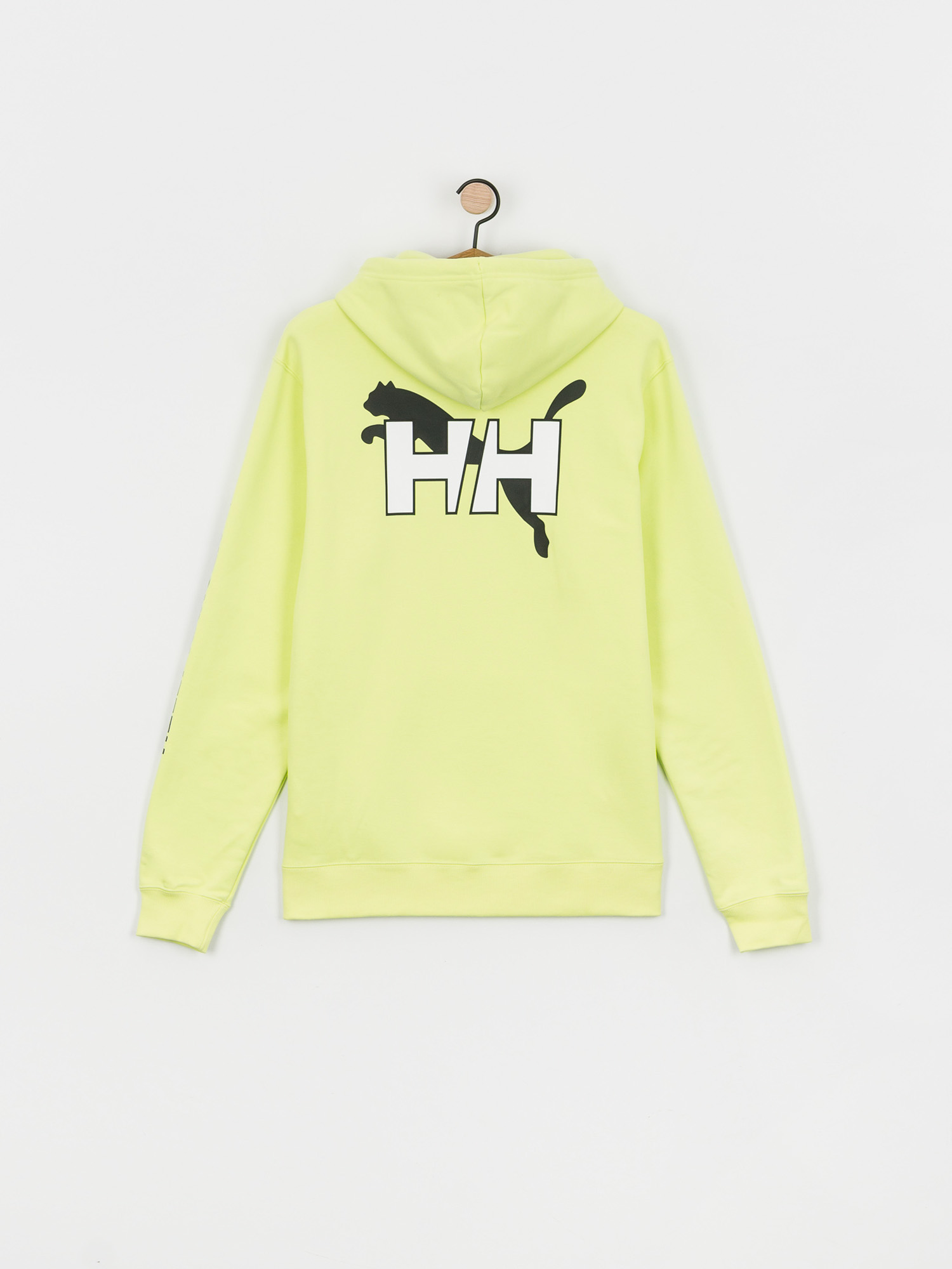 Bluza z kapturem Puma X Helly Hansen HD (sunny lime)