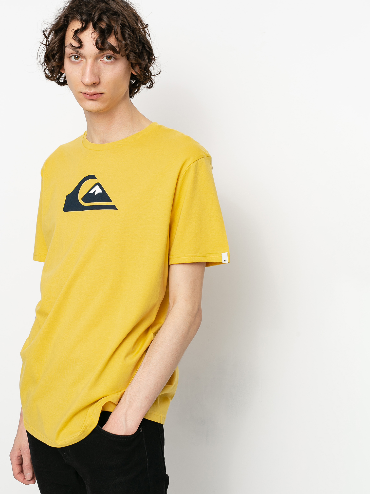 T-shirt Quiksilver Comp Logo (rattan)