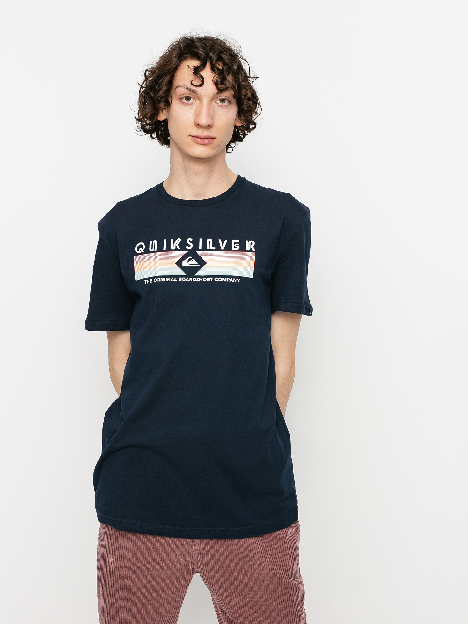 T-shirt Quiksilver Distant Shores (navy blazer)