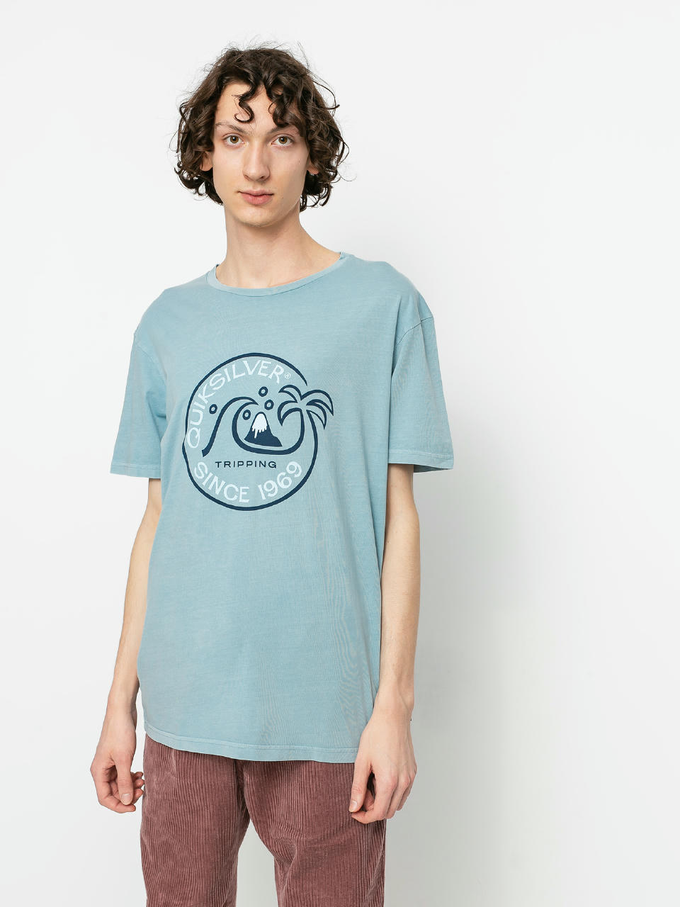 T-shirt Quiksilver Into The Wide (blue heaven)