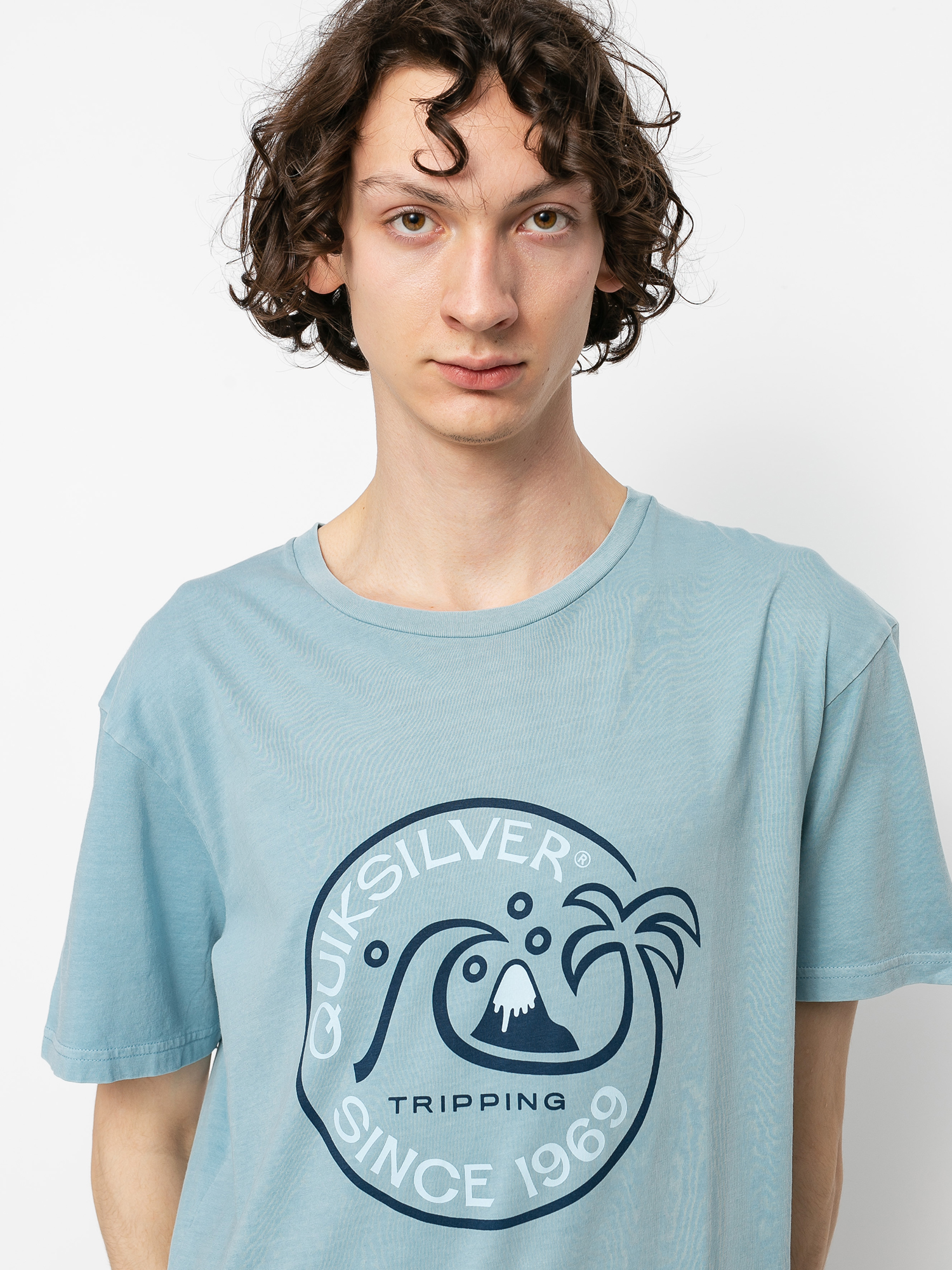 T-shirt Quiksilver Into The Wide (blue heaven)