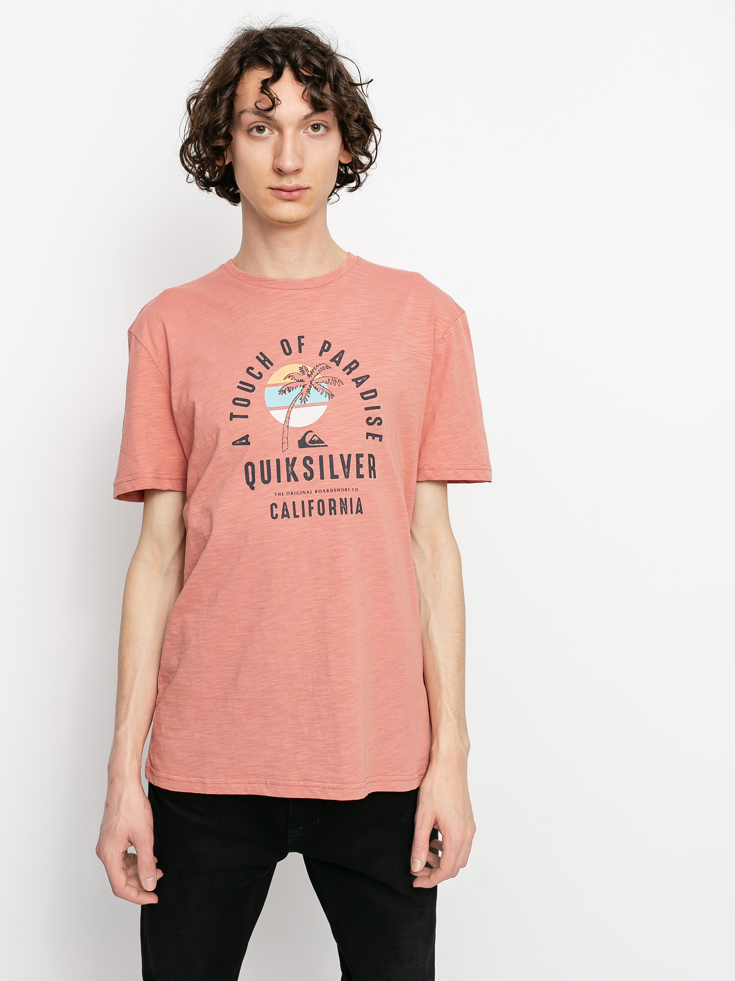 T-shirt Quiksilver Quiet Hour (desert sand)