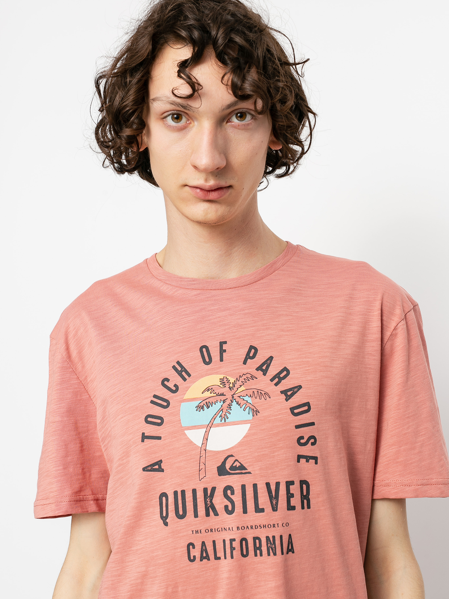 T-shirt Quiksilver Quiet Hour (desert sand)