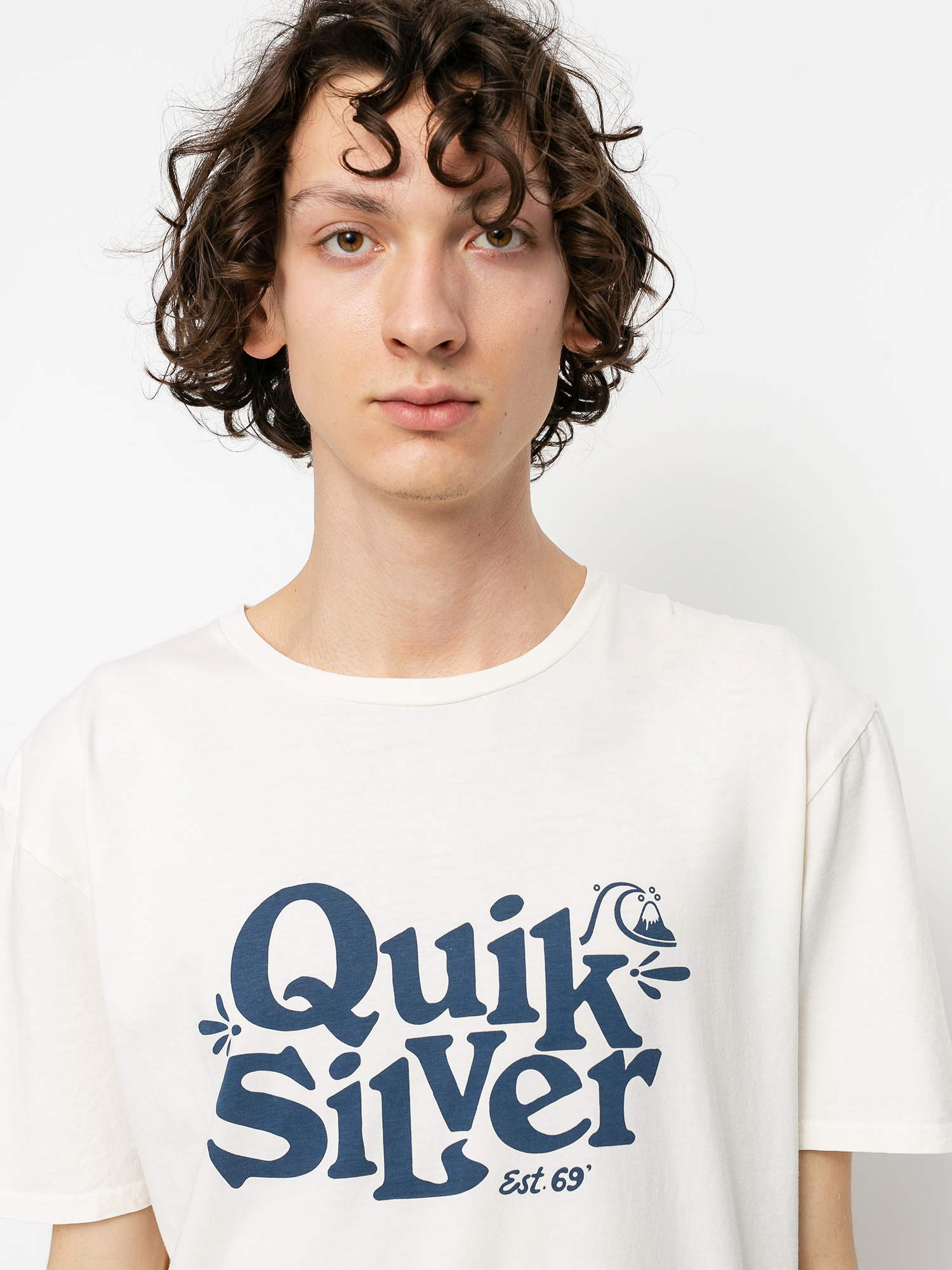 T-shirt Quiksilver Tall Heights (snow white)