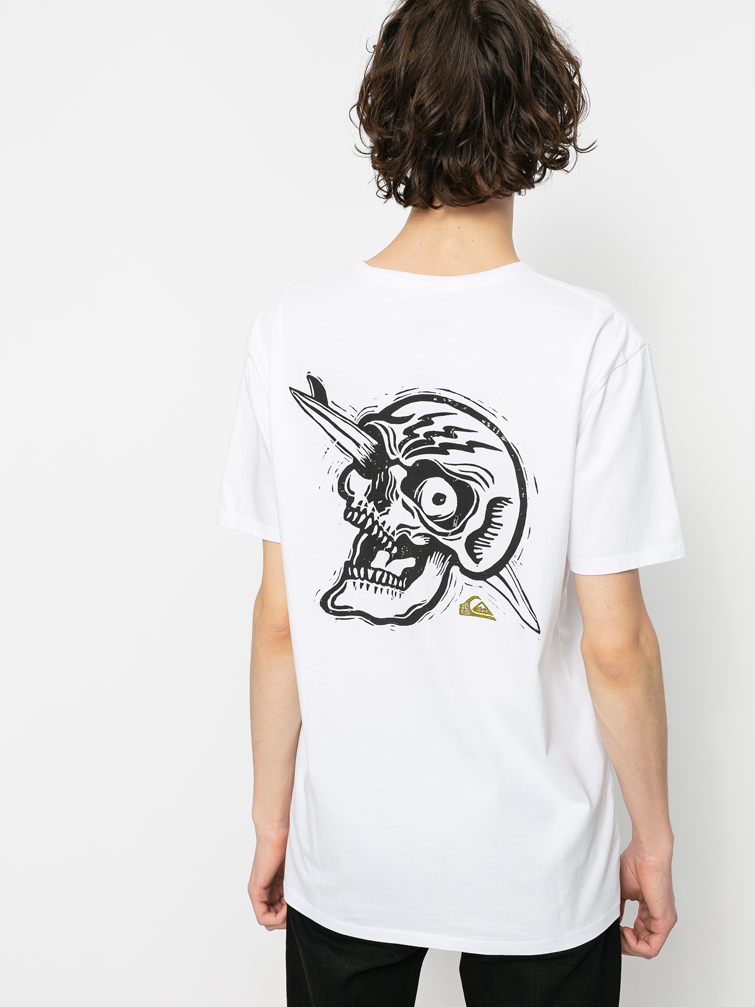 T-shirt Quiksilver Summer Skull (white)