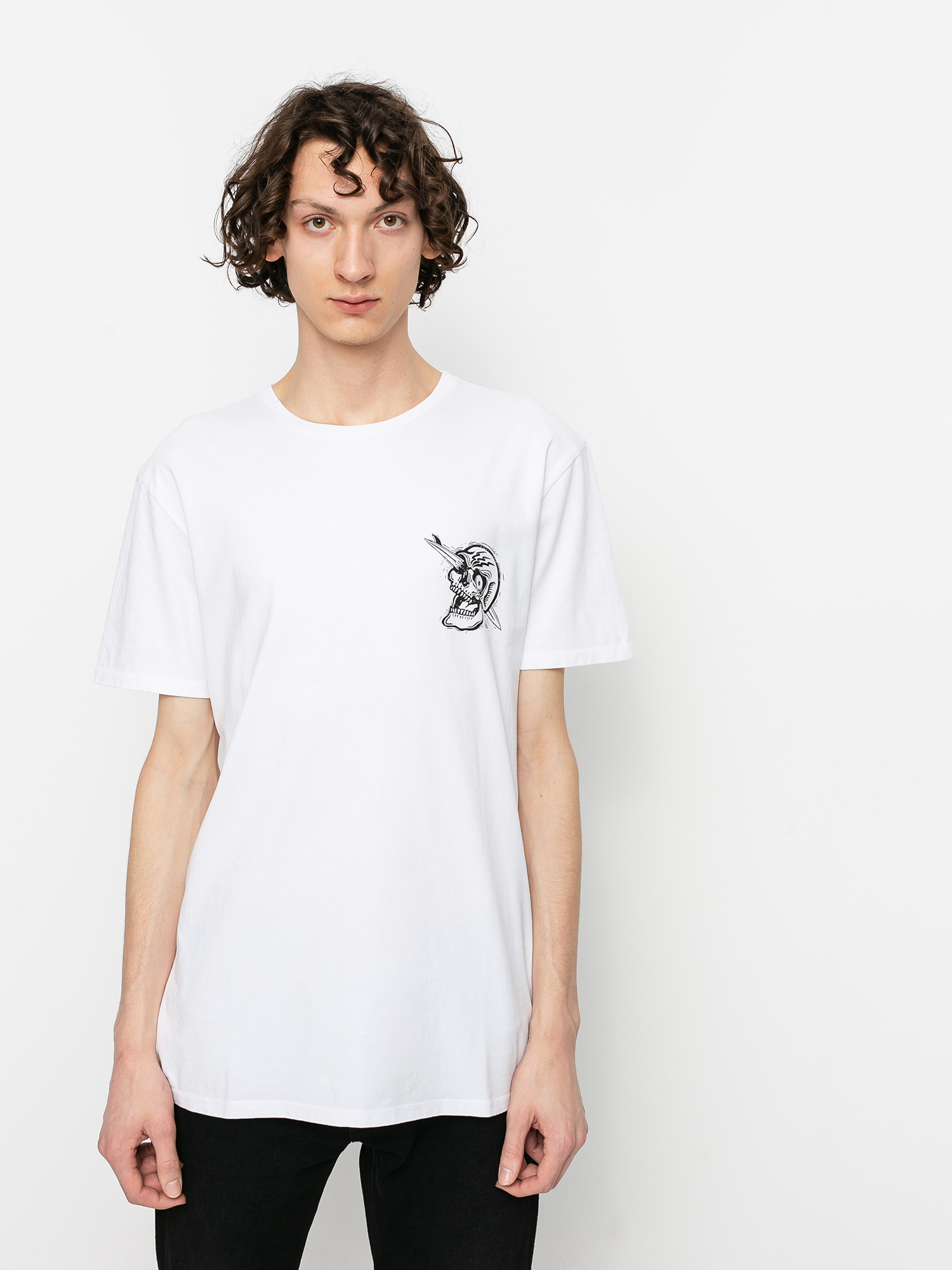 T-shirt Quiksilver Summer Skull (white)
