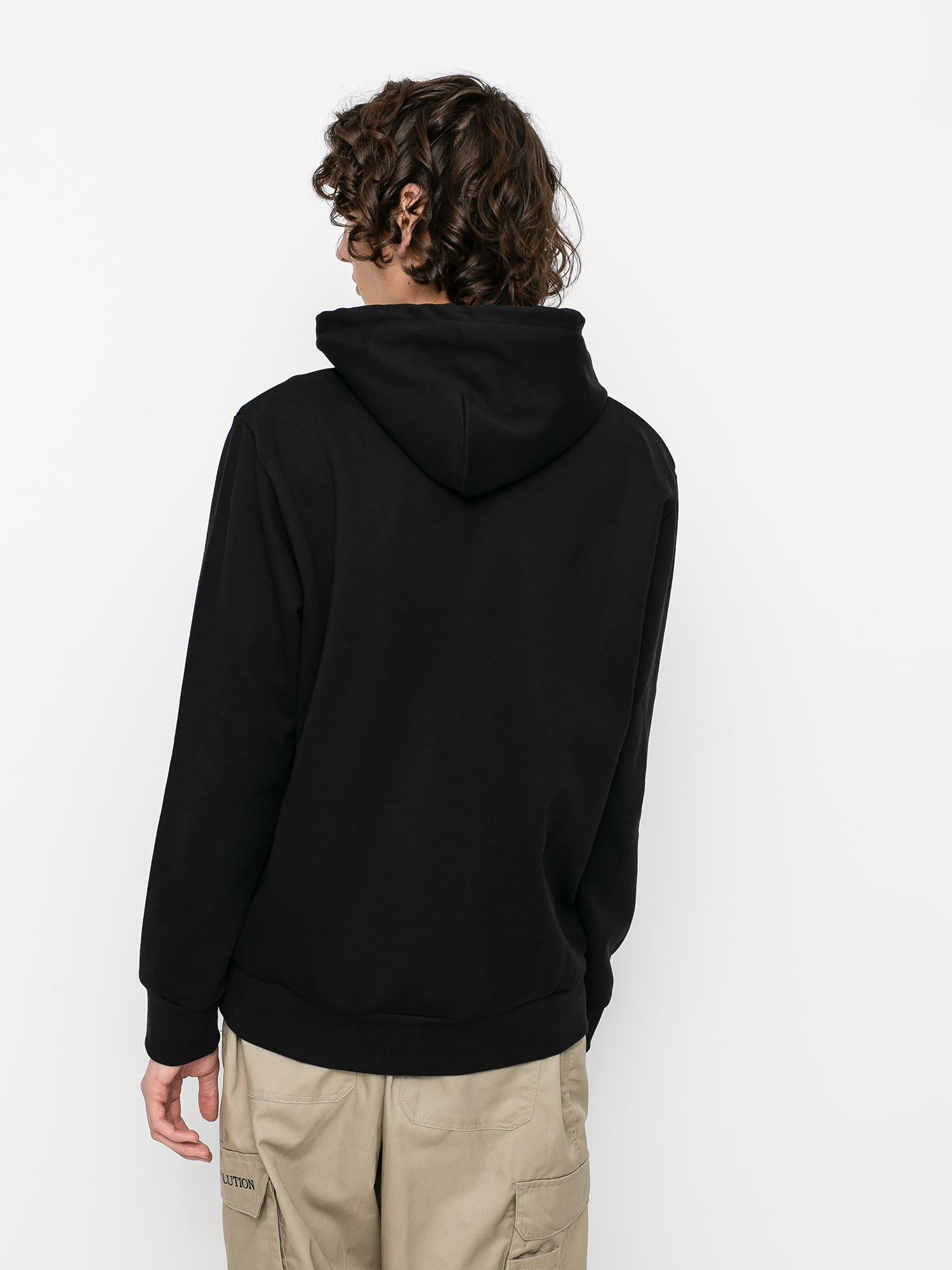 Bluza z kapturem Carhartt WIP Script Embroidery HD (black/white)
