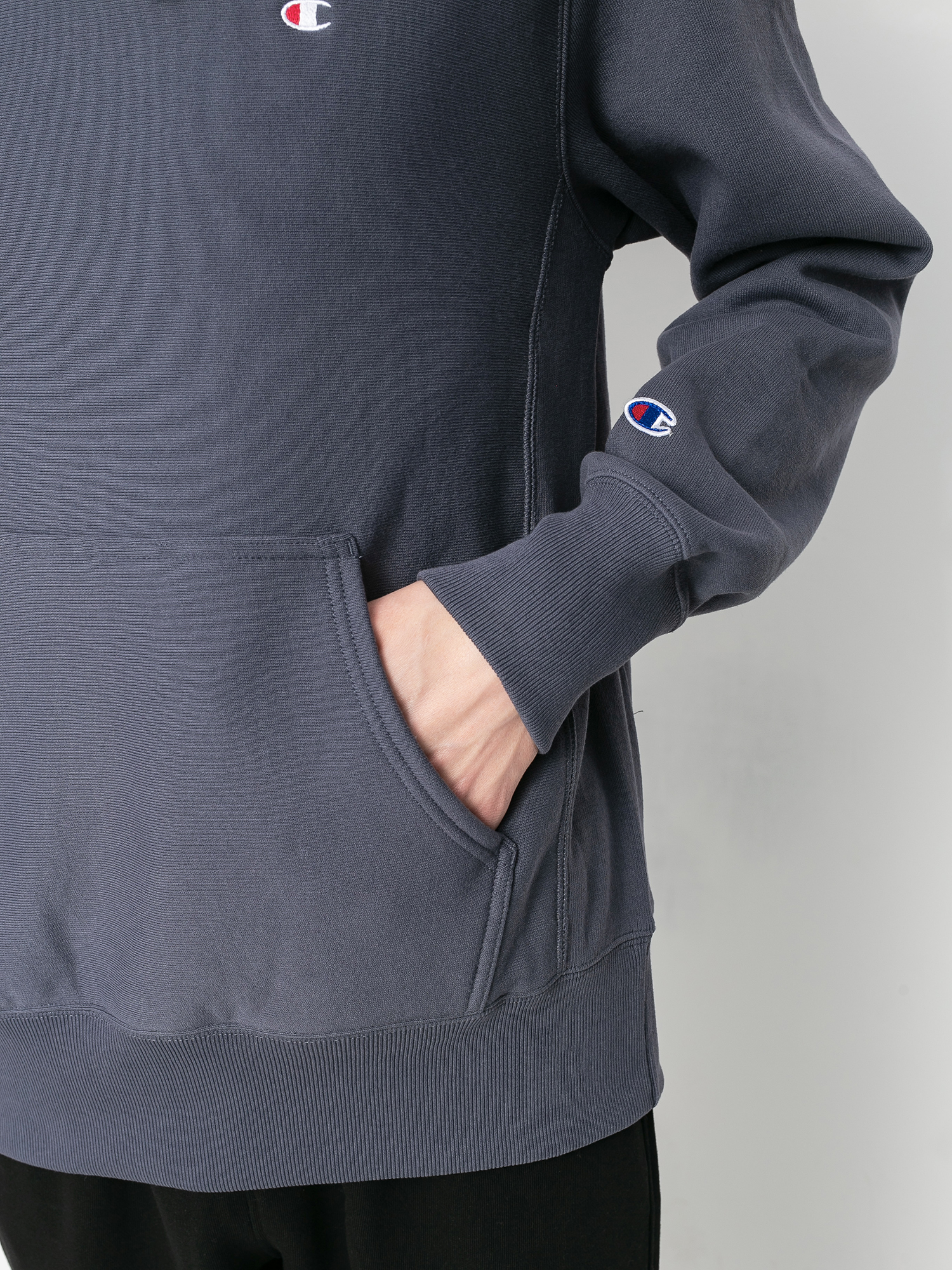 Bluza z kapturem Champion Sweatshirt HD 214675 (chc)