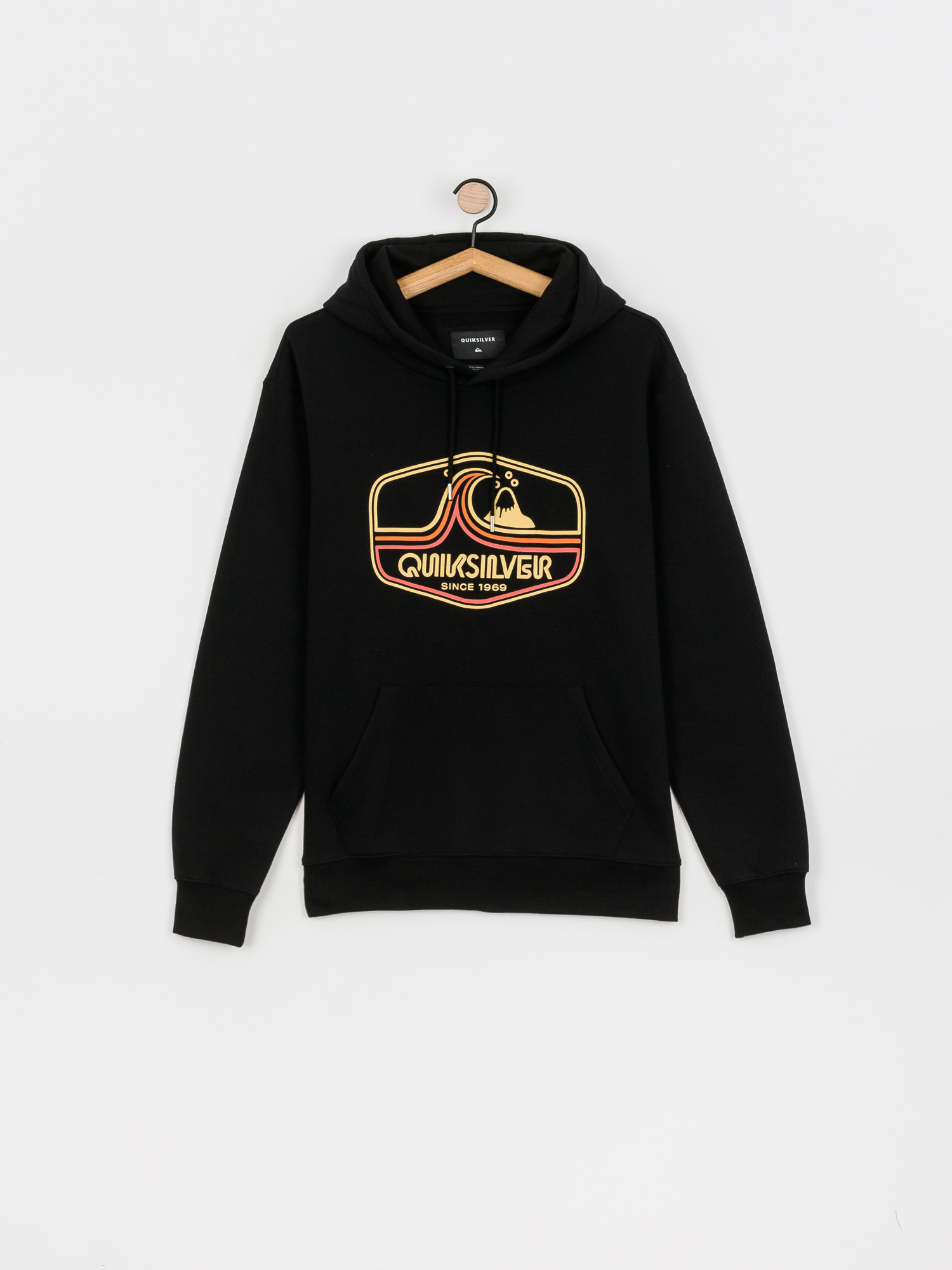 Bluza z kapturem Quiksilver Highway Vagabond HD (black)