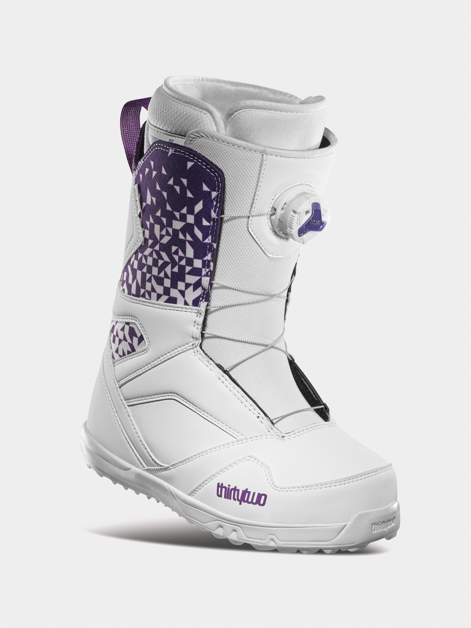 Damskie Buty snowboardowe ThirtyTwo Stw Boa (white/purple)