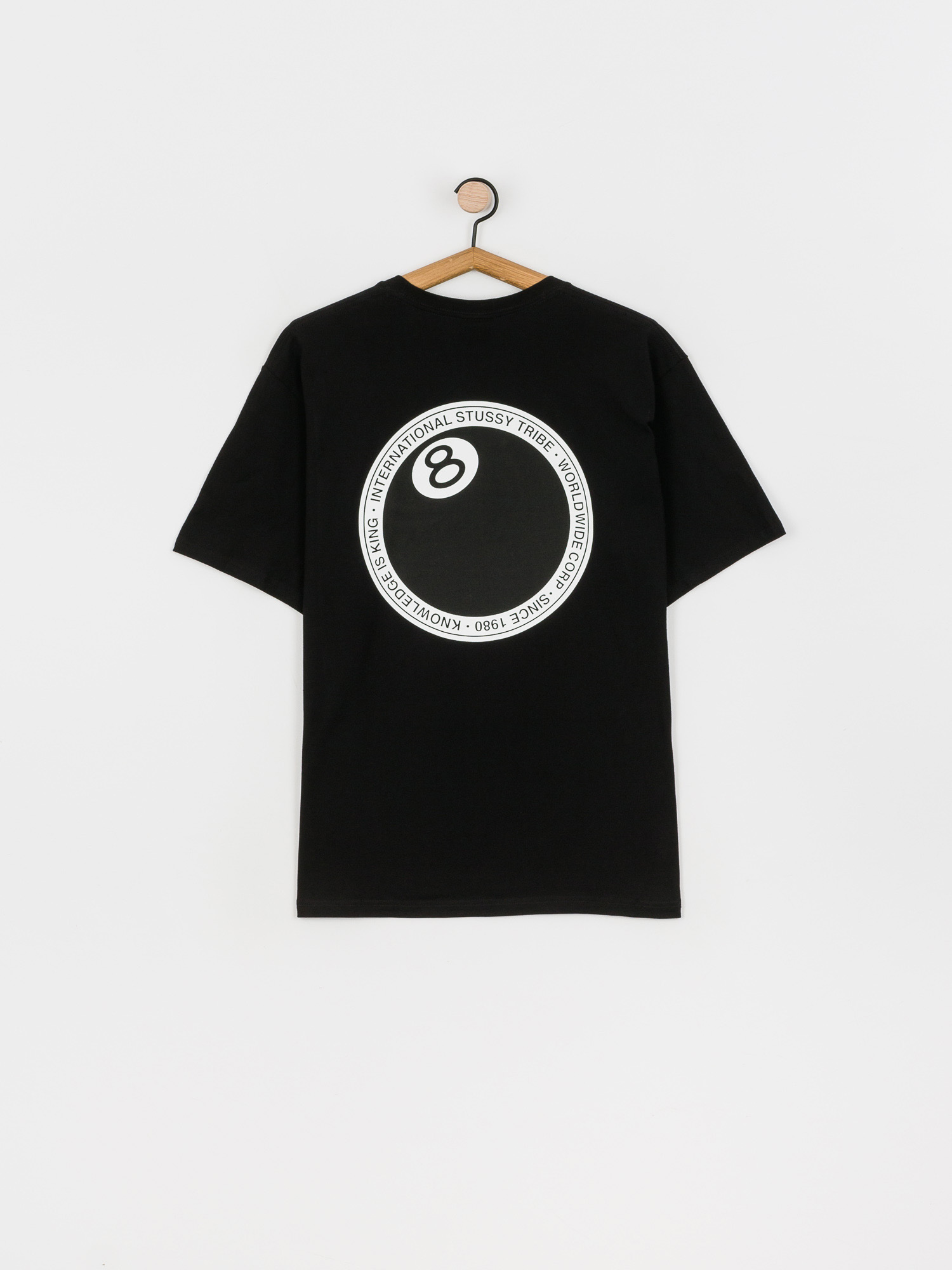 T-shirt Stussy 8 Ball Dot - czarny (black)
