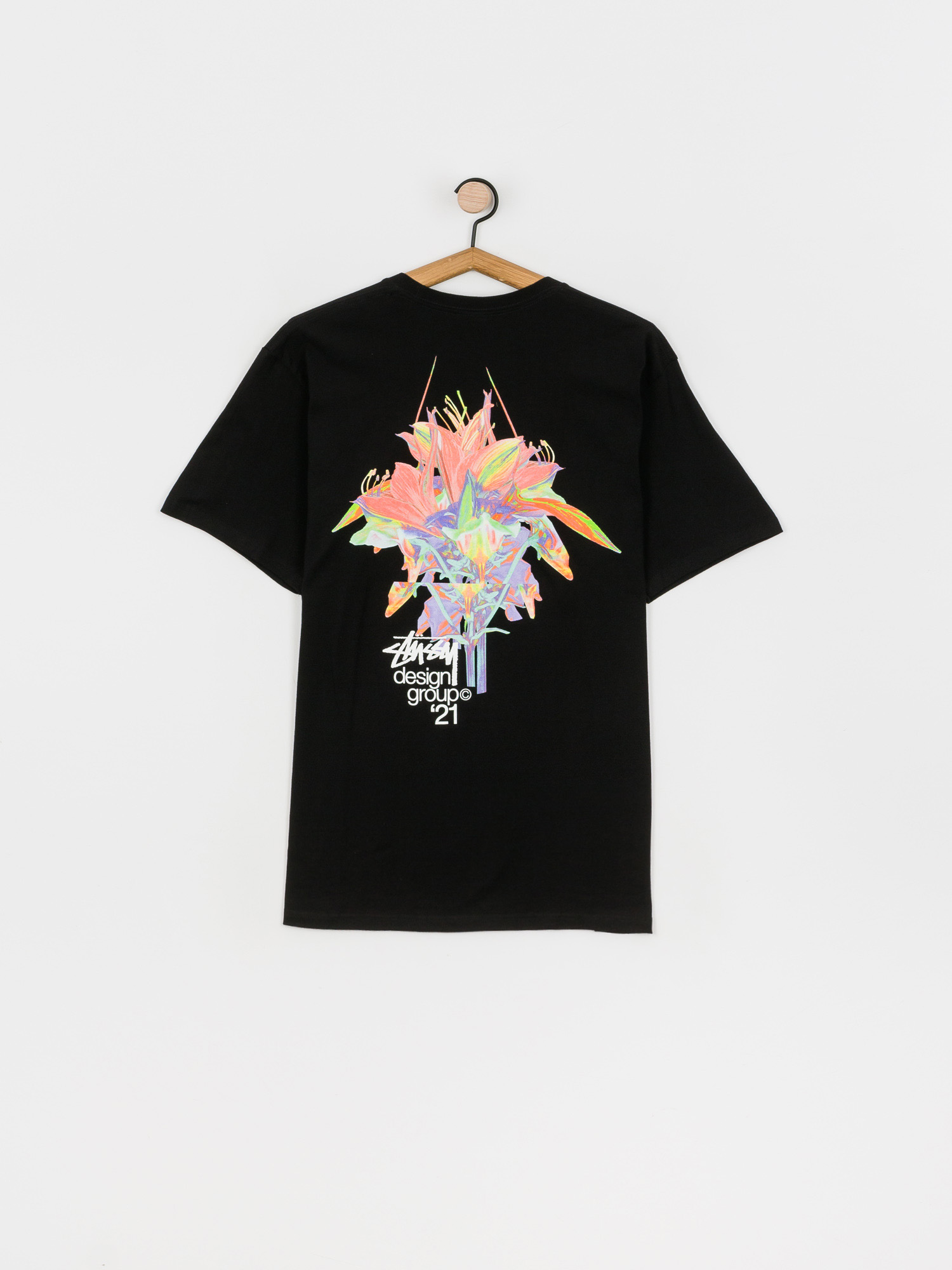 T-shirt Stussy Design Group 21 (black)