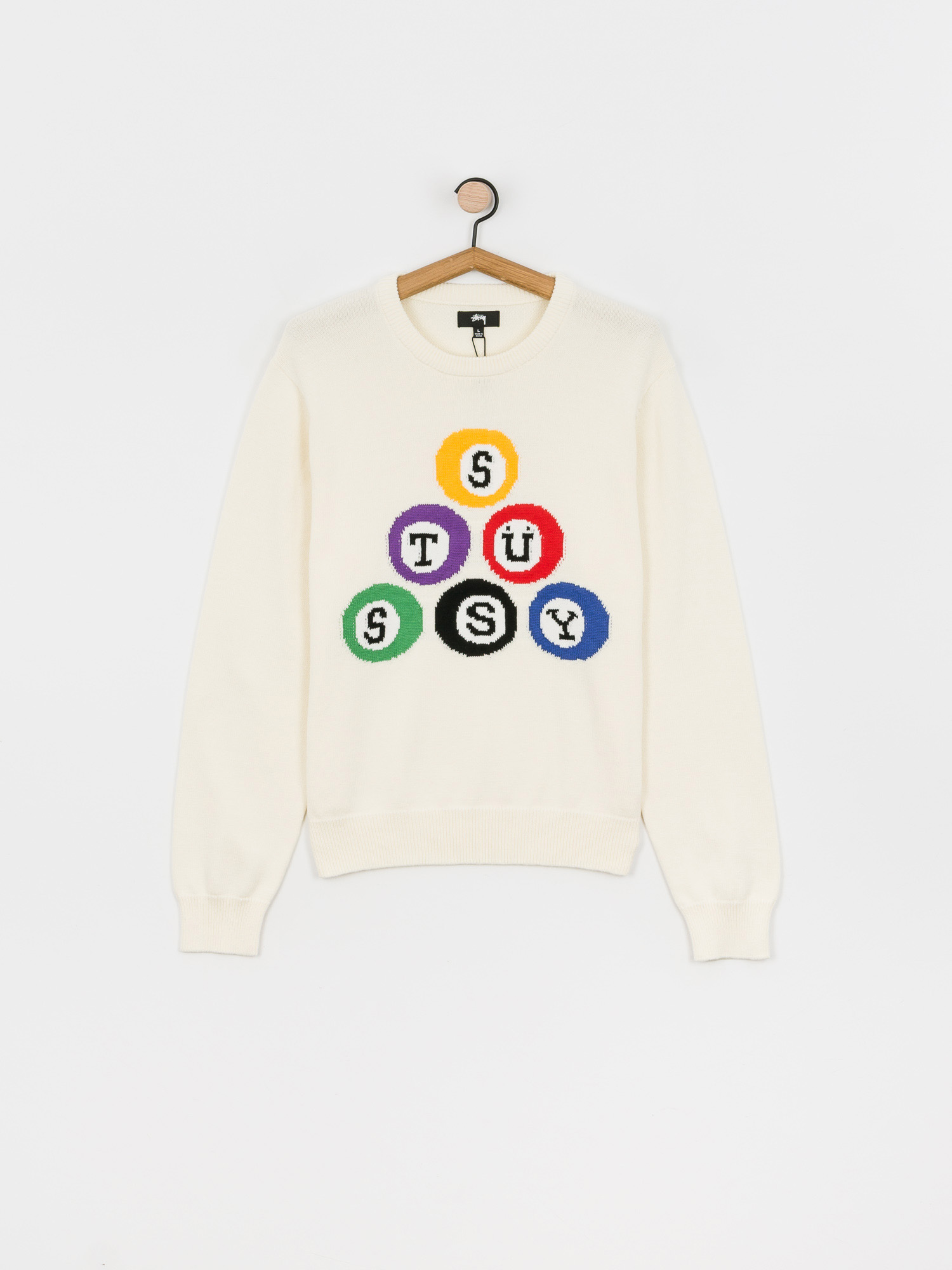 Sweter Stussy Billard (natural)