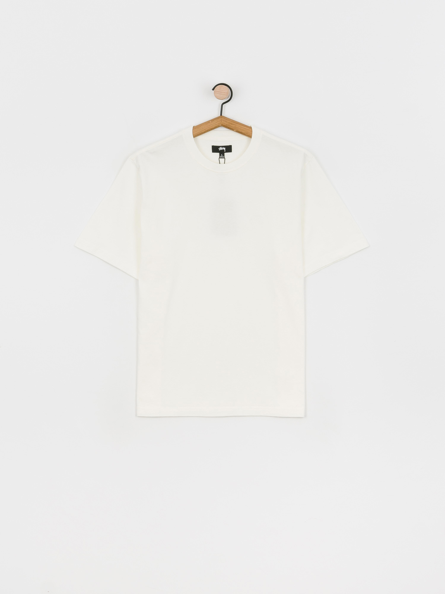 T-shirt Stussy Stock Logo (natural)
