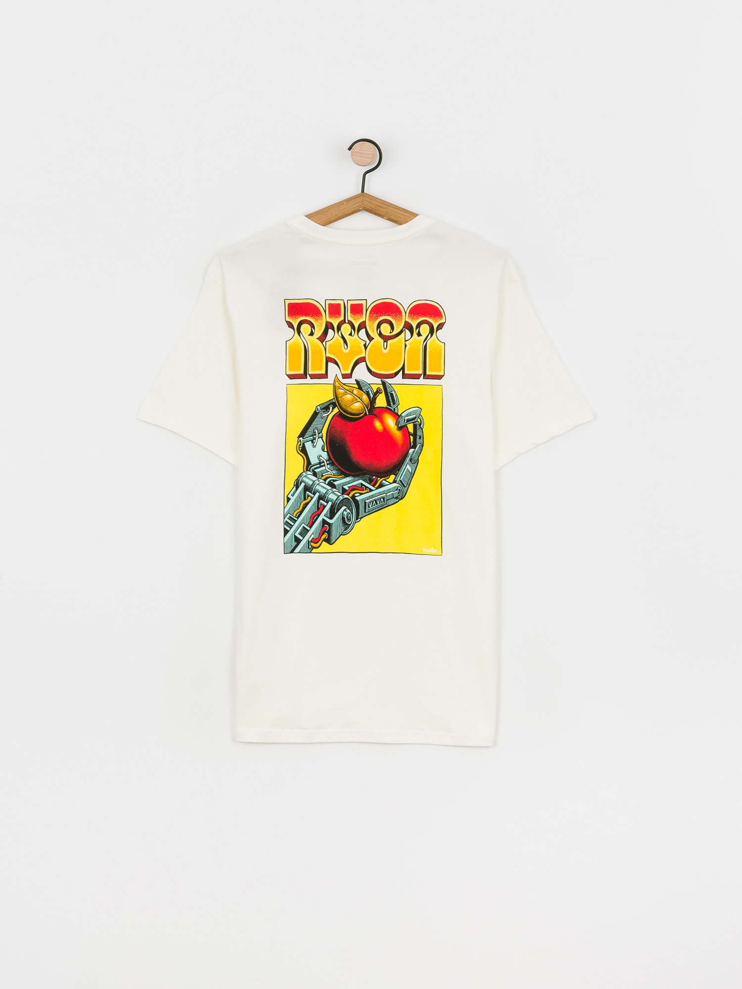 T-shirt RVCA Applerobot (antique white)